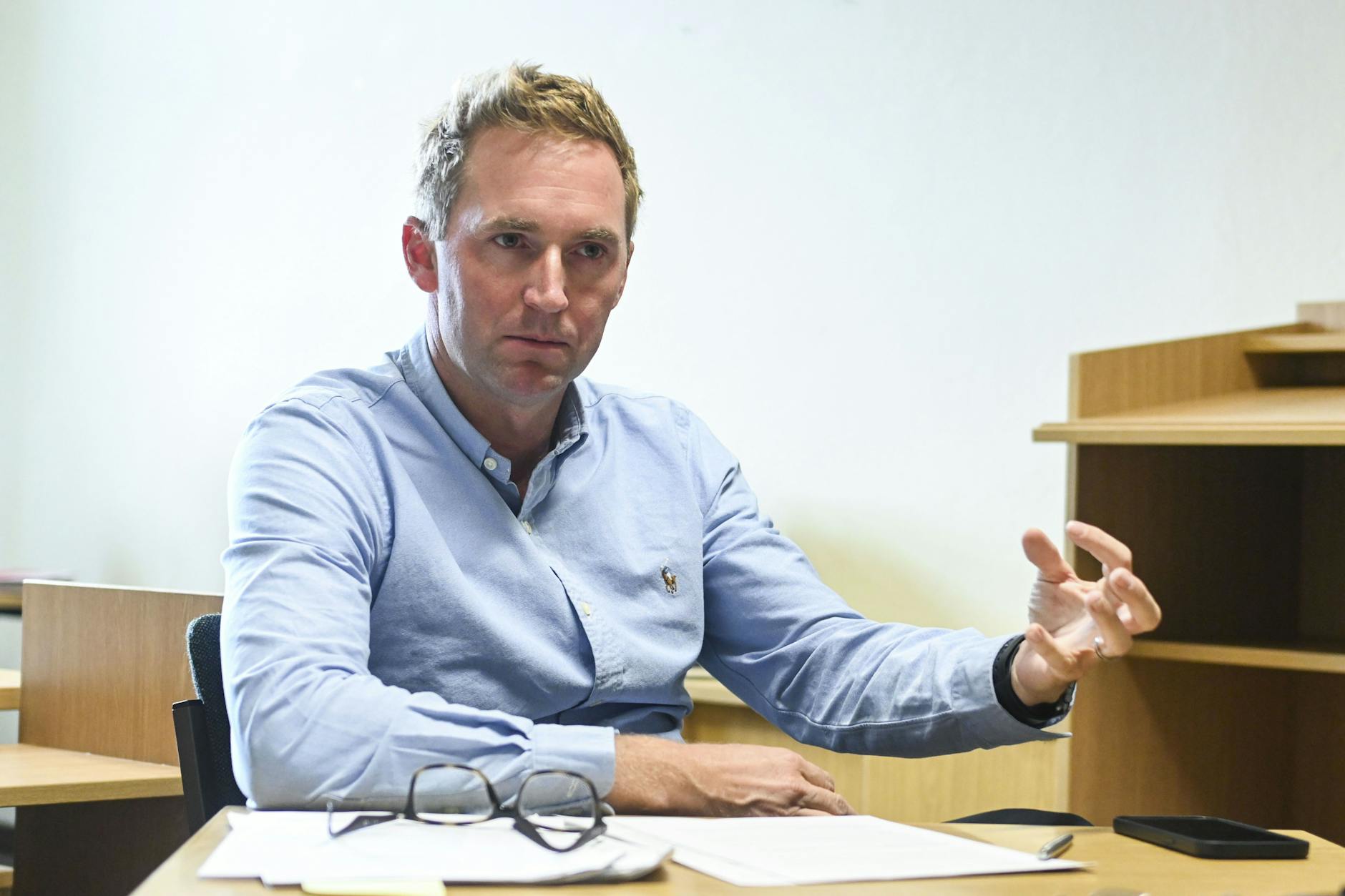 Florian Hengst ist der Antisemitismusbeauftragte der Generalstaatsanwaltschaft Berlin.