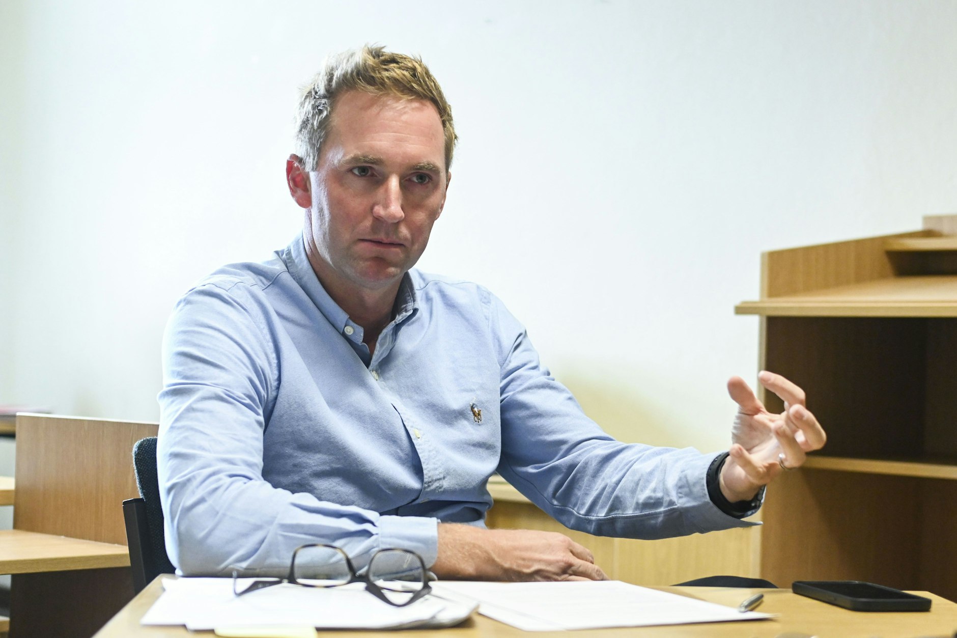 Florian Hengst ist der Antisemitismusbeauftragte der Generalstaatsanwaltschaft  Berlin.