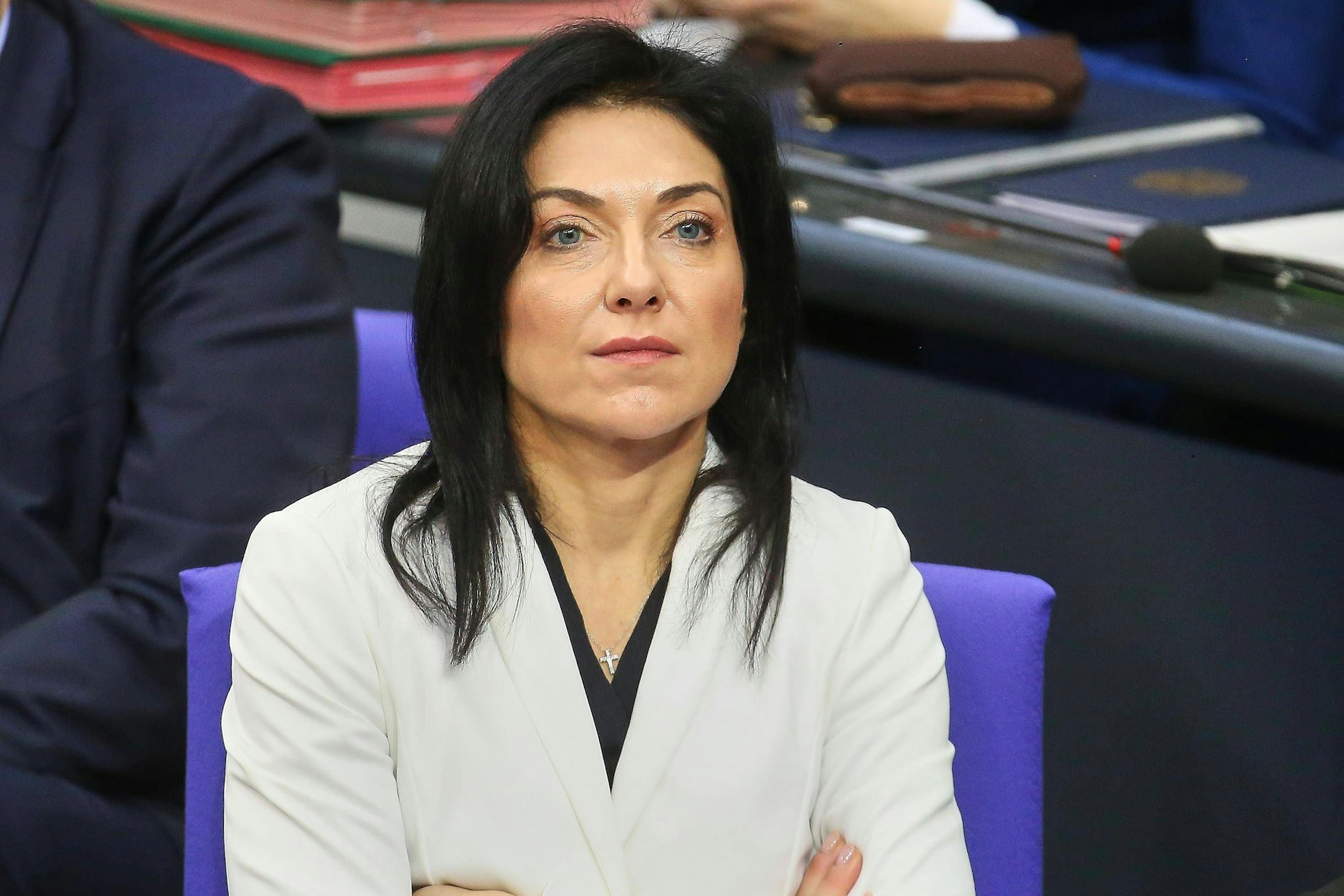 Die Energieministerin Katherina Reiche (CDU) gibt sich gelassen angesichts des Füllstands der Gasspeicher.