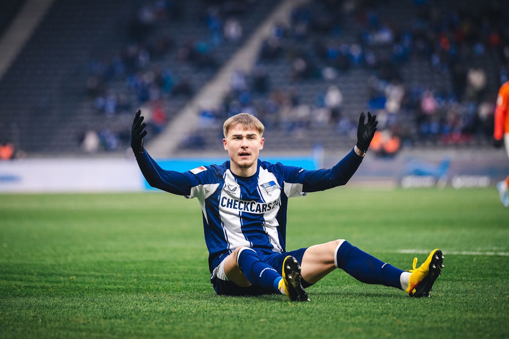 Nur ein Punkt statt drei: Hertha BSC schlägt sich gegen Darmstadt selbst