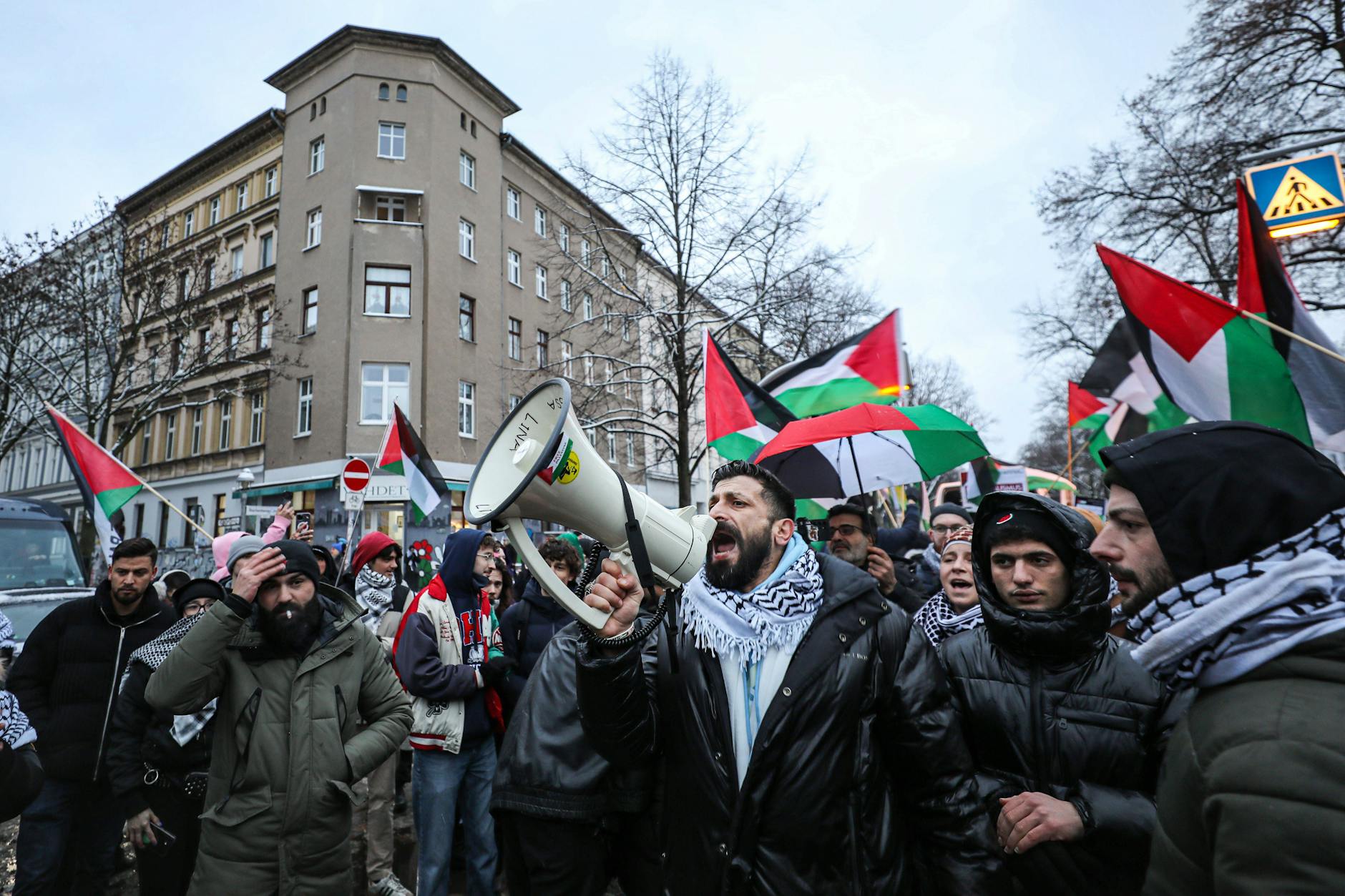 Erst Anfang Januar zog wieder eine propalästinesische Demonstration durch Berlin.
