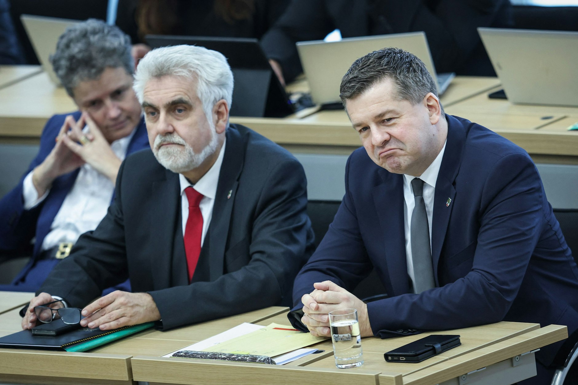 Sven Schulze (links) soll die CDU in den Landtagswahlkampf führen.