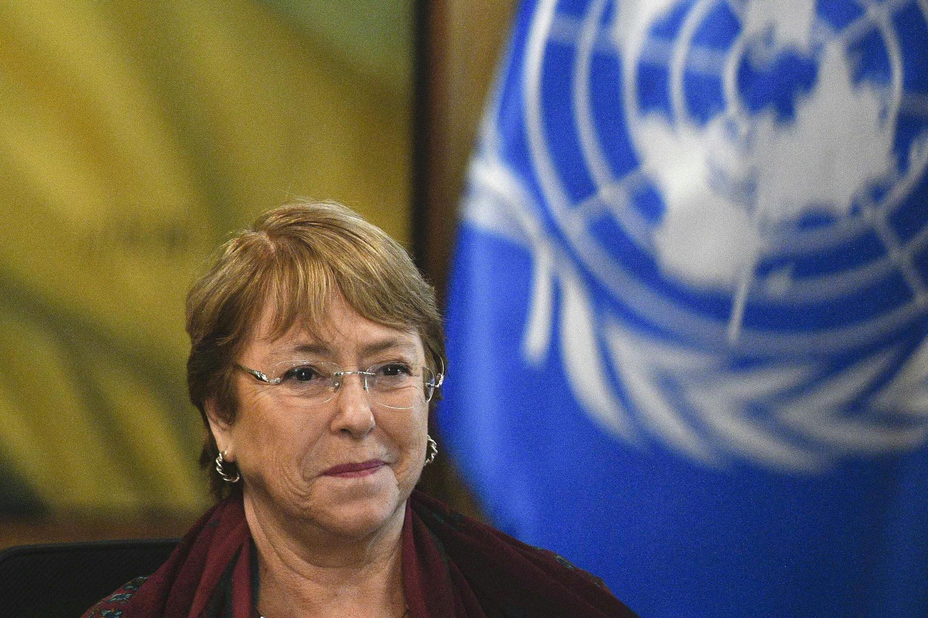 Bachelet, hier als UN-Hochkommissarin für Menschenrechte