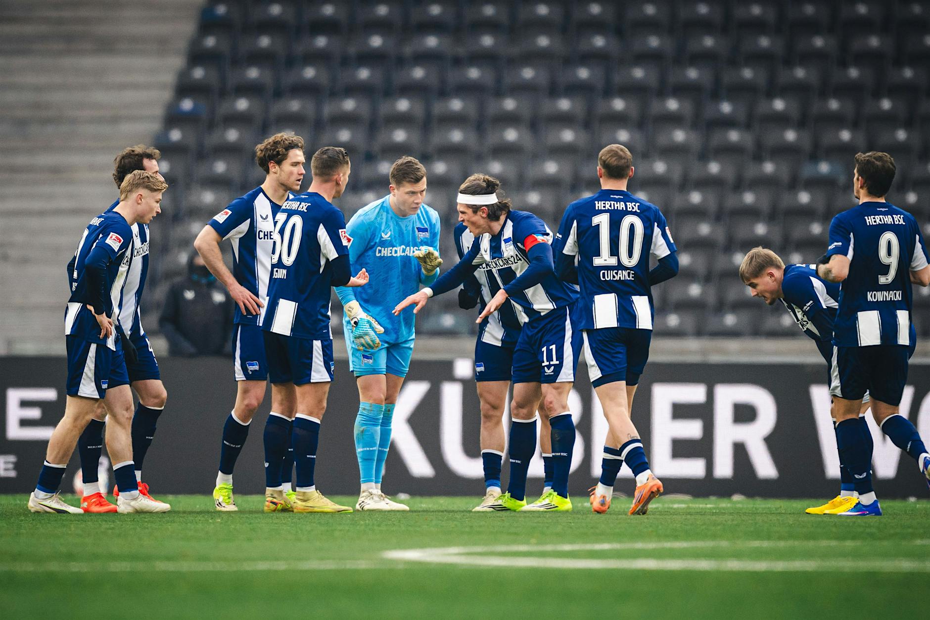 Hilfe, Hertha dreht sich im Kreis