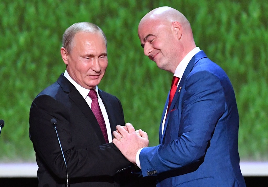 Infantino wants to bring Russia back into world sport - Ukraine speaks of ...
