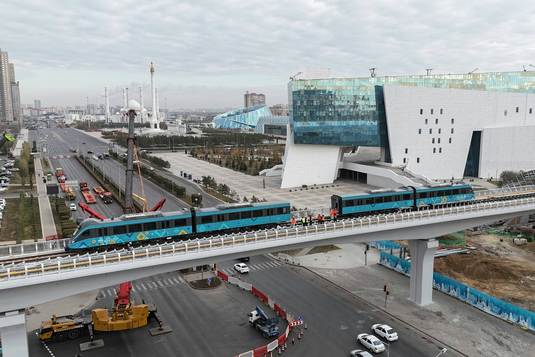 Kasachstans Hauptstadt Astana wird immer mehr zum Hotspot für Investoren und Politiker aus Ost und West.