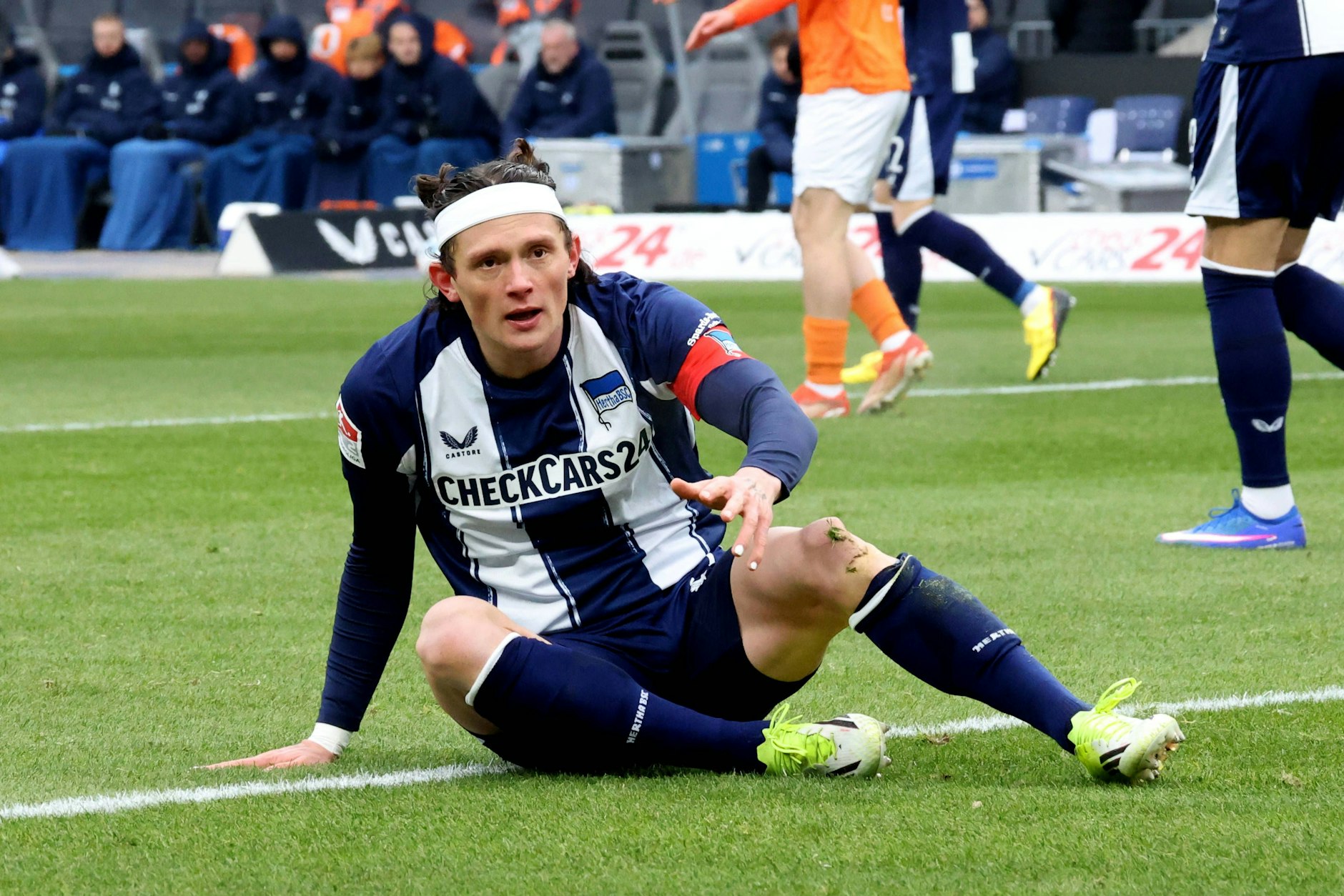 Fabian Reese trifft wieder für Hertha BSC, aber der Aufstieg in die Bundesliga rückt dennoch in weite Ferne.