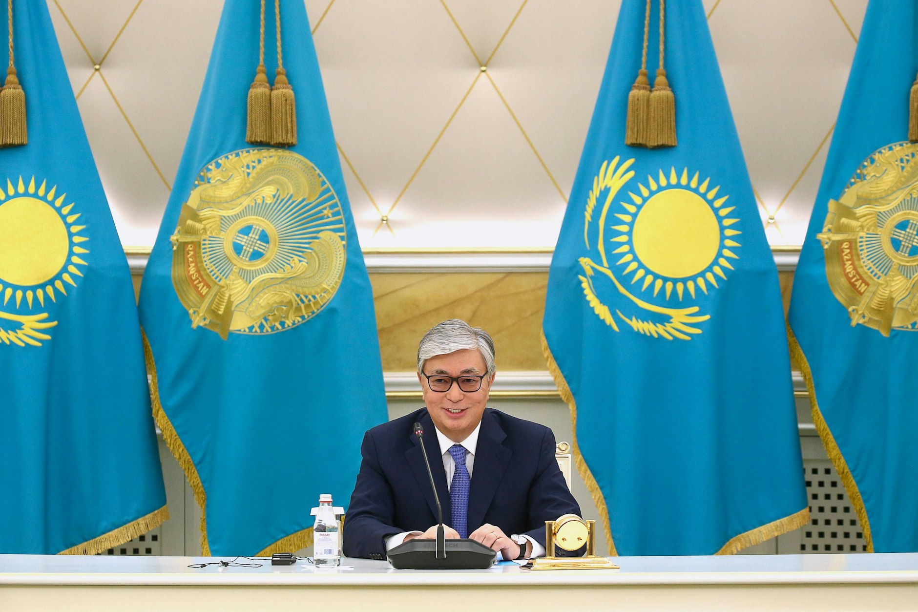 Kassym-Schomart Tokajew ist seit 2019 Präsident in Kasachstan.