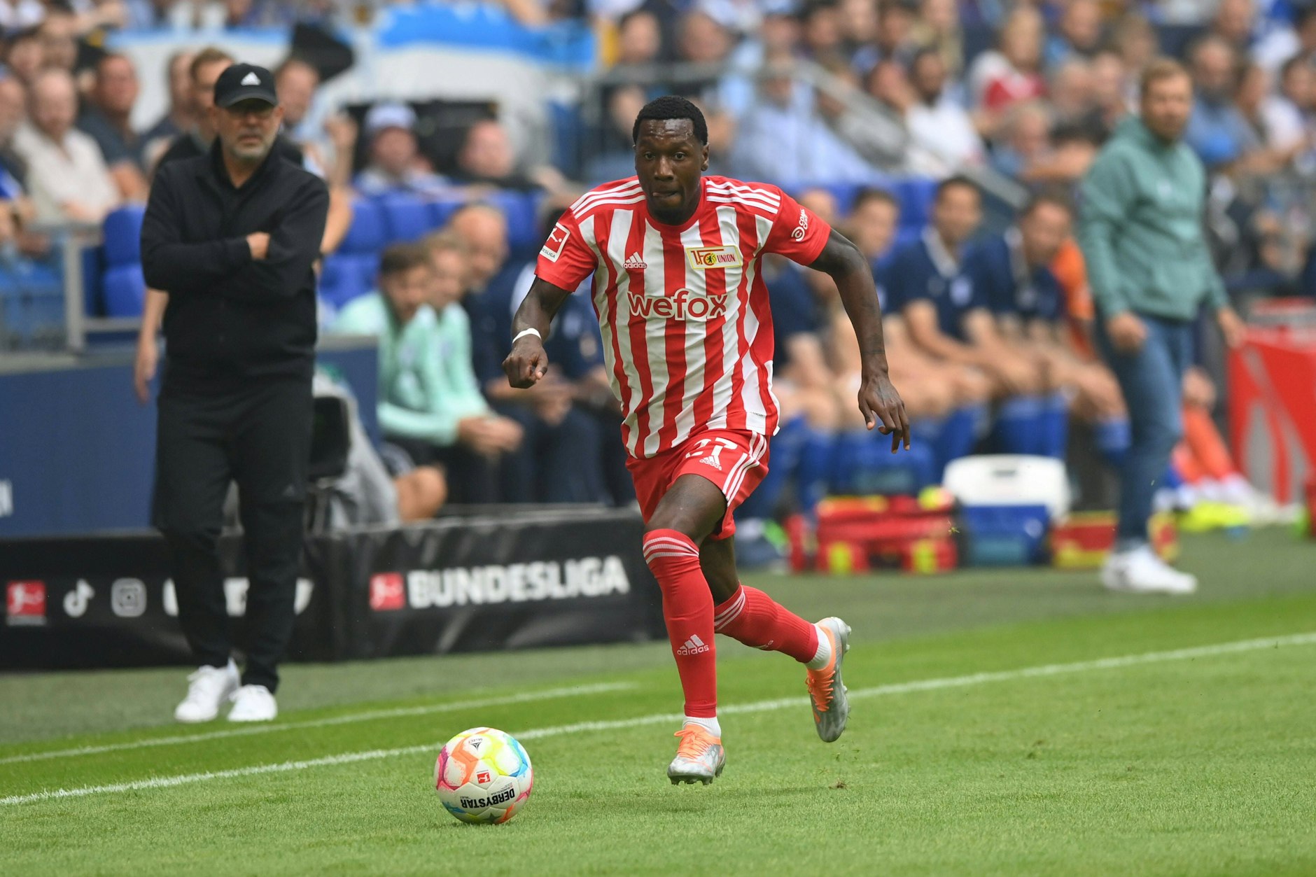 Sheraldo Becker und Urs Fischer harmonierten schon beim 1. FC Union Berlin. Jetzt sind sie beim FSV Mainz 05 wieder vereint.
