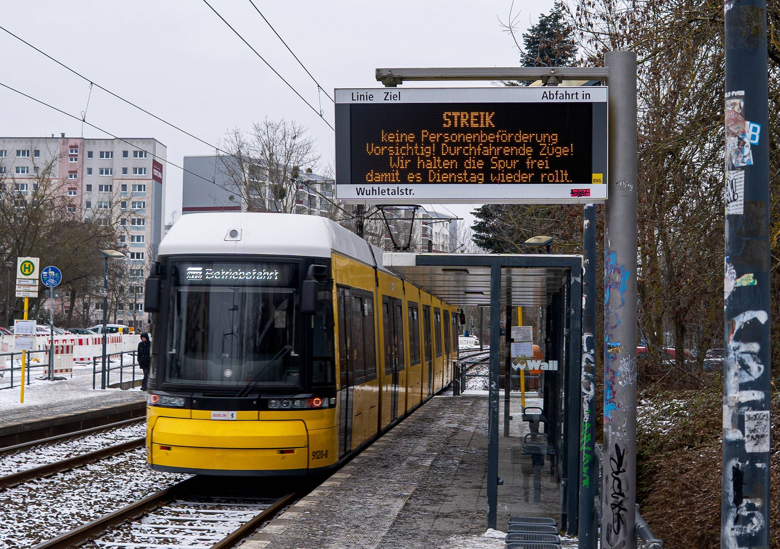 Gewerkschafter nach BVG-Streik: „Wir können uns nur mit Streiks wehren“