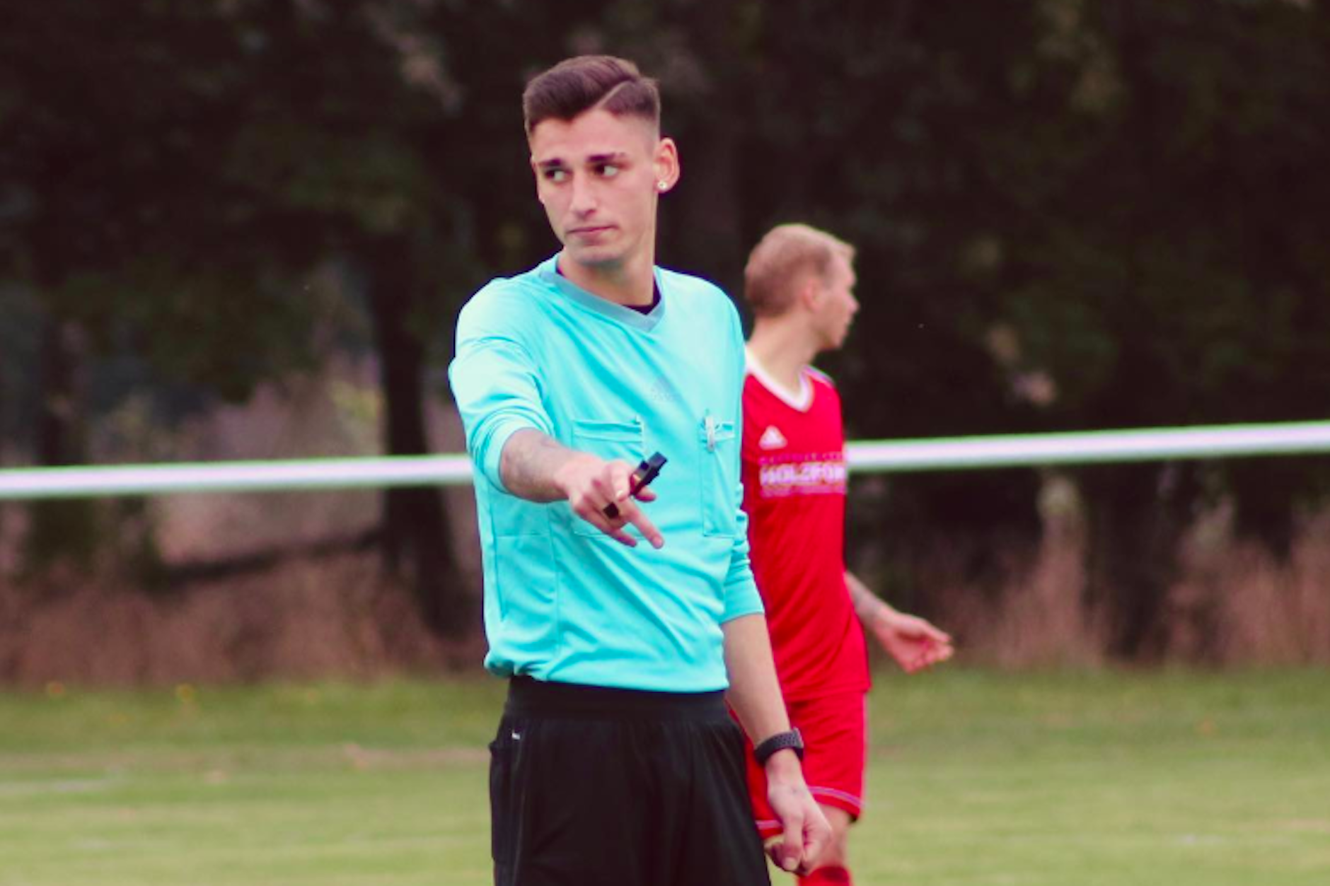 Pascal Kaiser bei einem früheren Einsatz als Schiedsrichter.