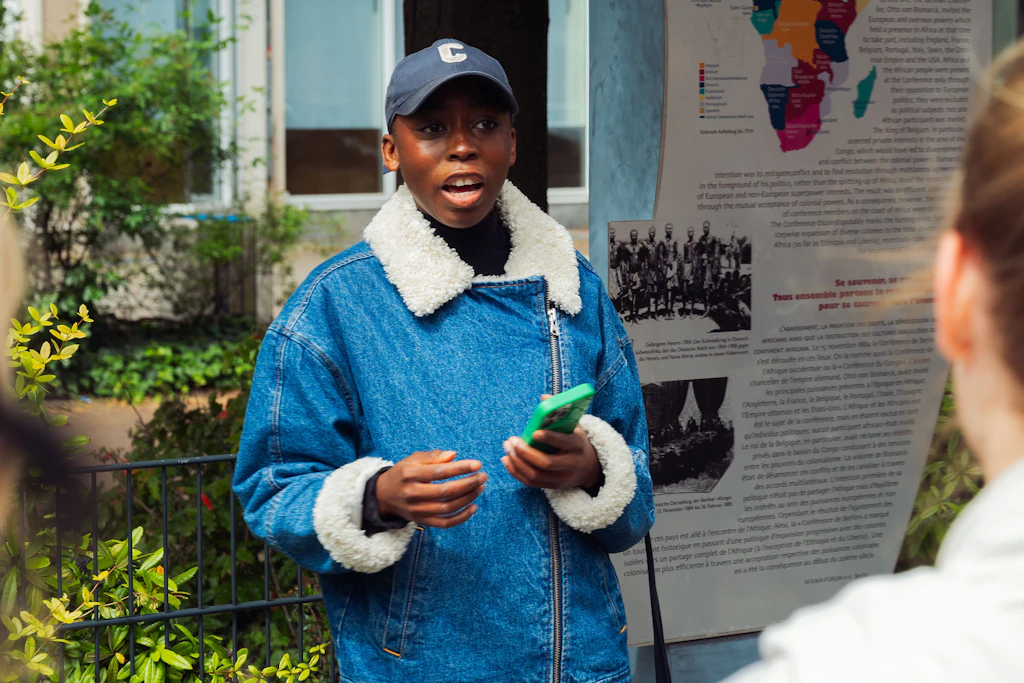 Justice Mvemba ist Gründerin von DeSta.