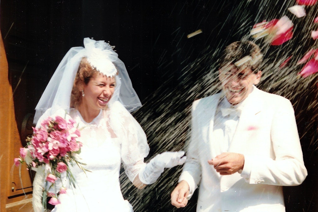 Wie ein Brautkleid aus den 80ern auf dem Laufsteg in Berlin landete