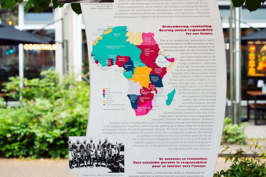 Berlin-Mitte: Gedenktafel für Berliner Afrika-Konferenz ist verschwunden