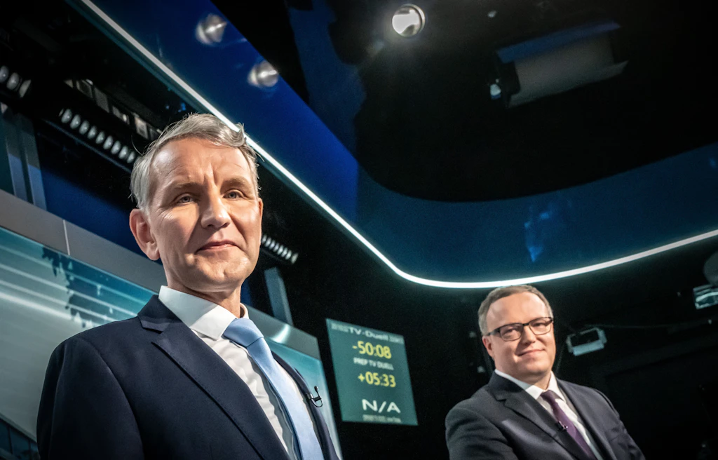 Misstrauensvotum in Thüringen: Björn Höcke tritt gegen Ministerpräsident Mario Voigt an