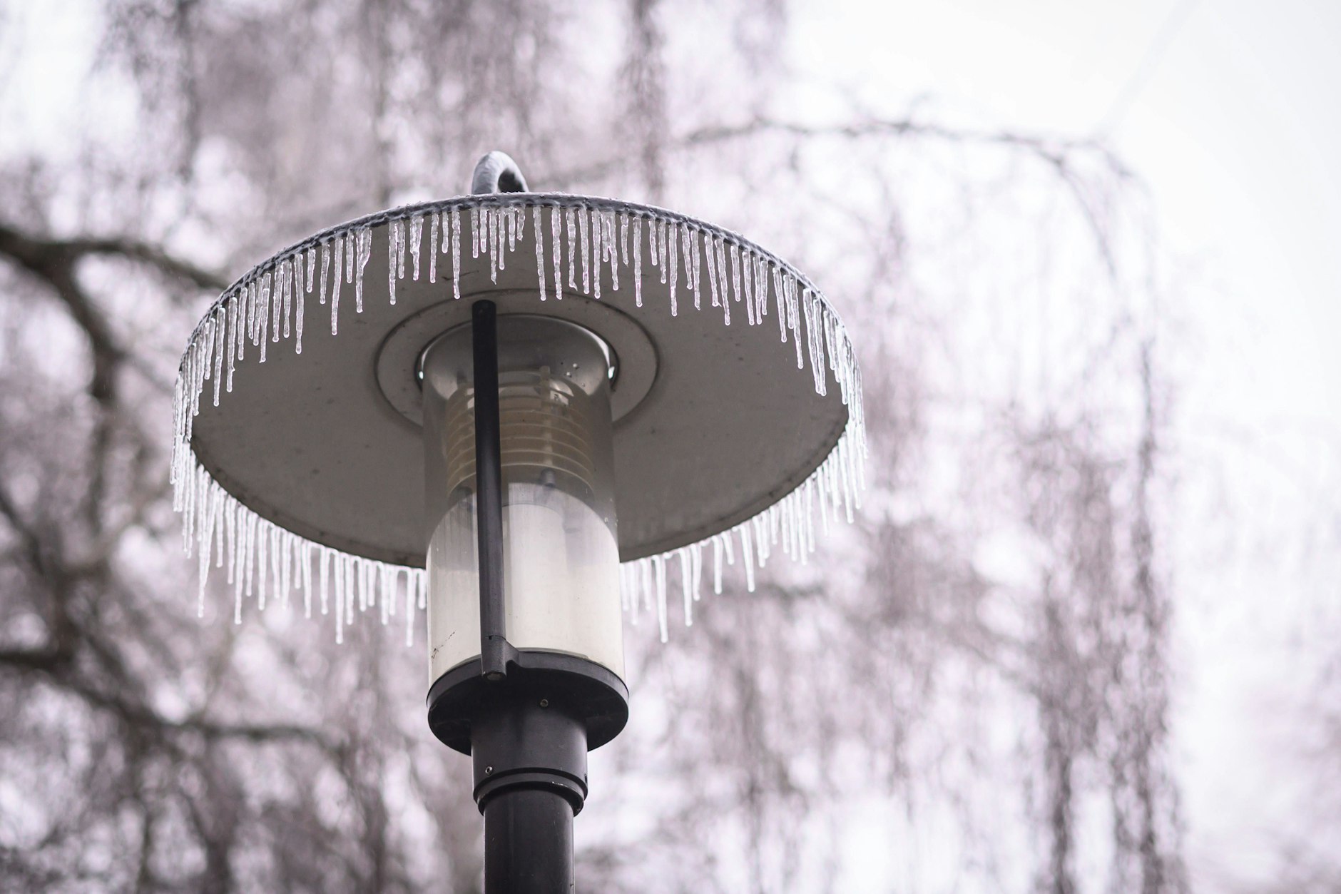 Der Eisregen überzog Berlin schon in der vergangenen Woche mit einer dicken Schicht Eis - und sorgte für allerlei Probleme im Alltag.