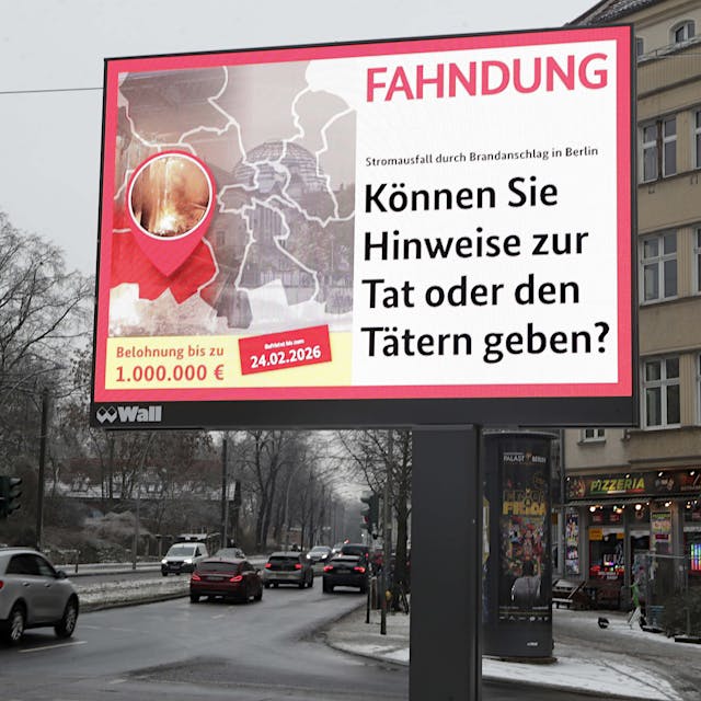 Für ein paar 100 Euro jagt BKA in Berlin die Strom-Terroristen