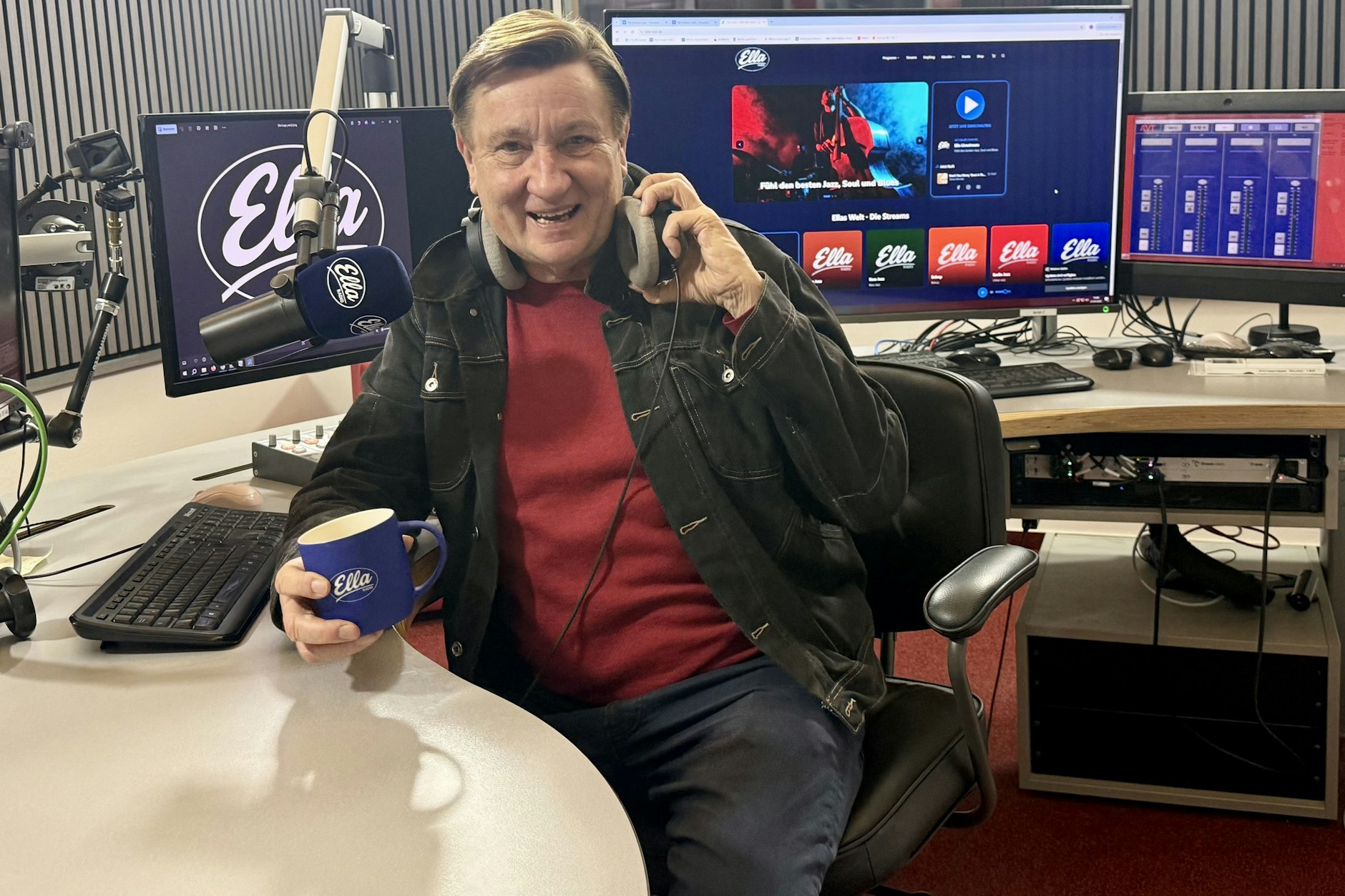 Fernseh-Legende Ulli Zelle ist wieder da – und startet als Radio-Moderator beim Sender Ella.