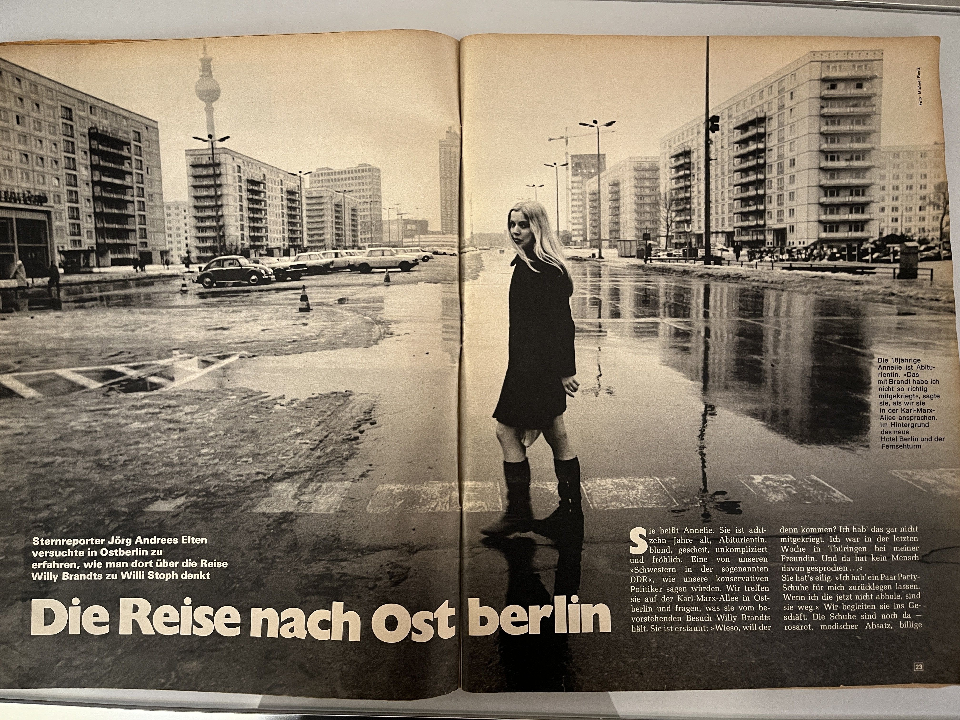 Ost-Berlin, Februar 1970: Eine „Stern-Stunde“ mit zwei West-Reportern