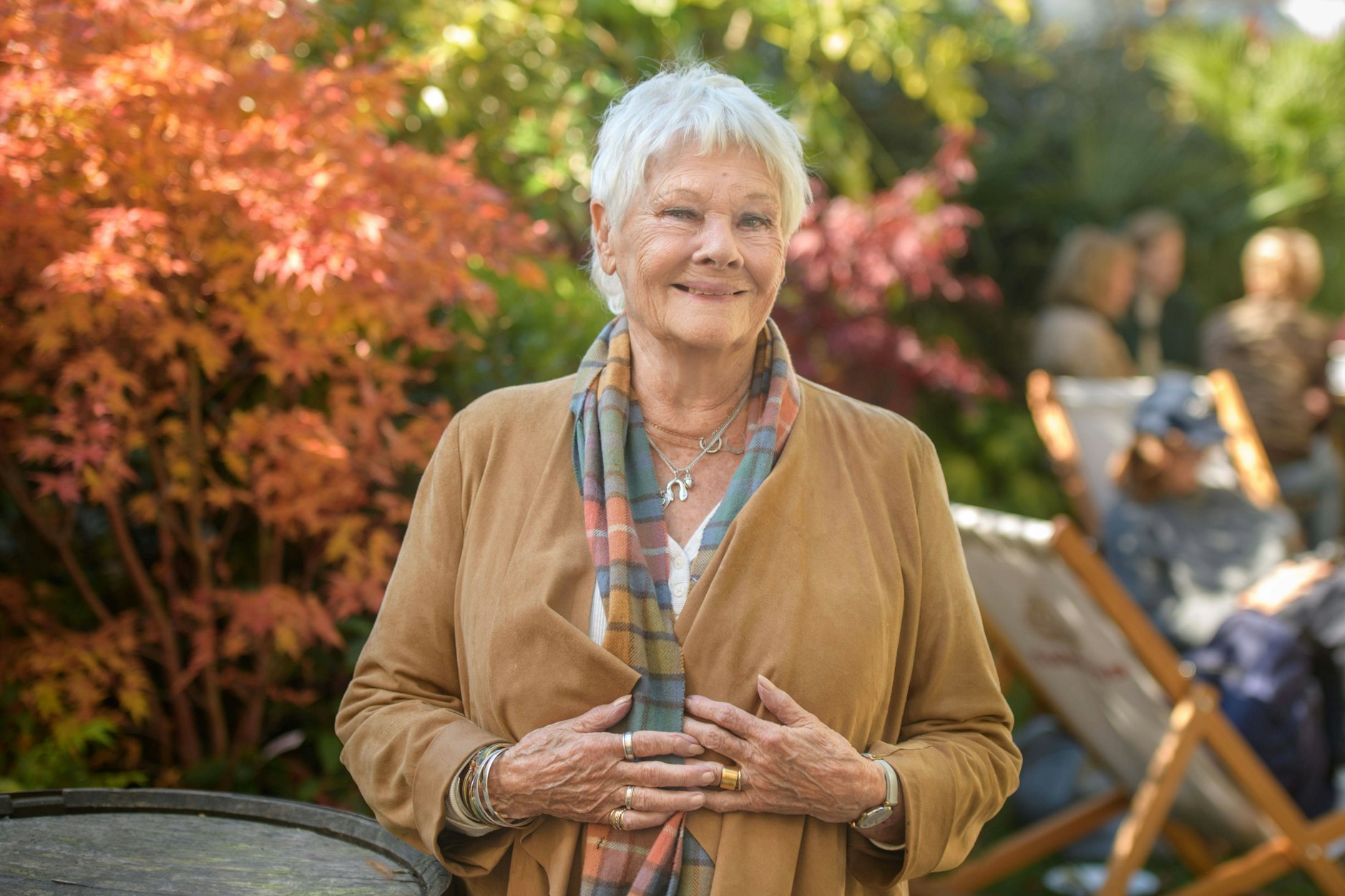 Dame Judi Dench vor einem guten Jahr