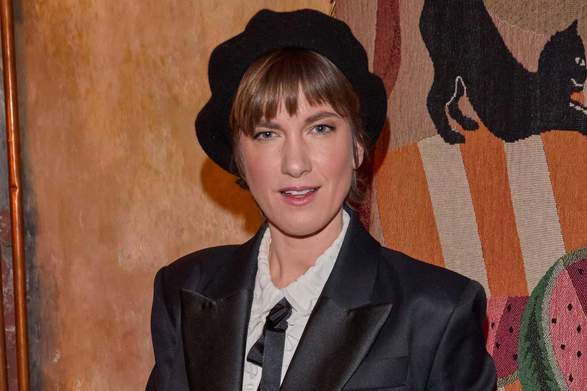 Isabell Horn beim Launch von Natascha Ochsenknechts Podcast „Wondermom“.