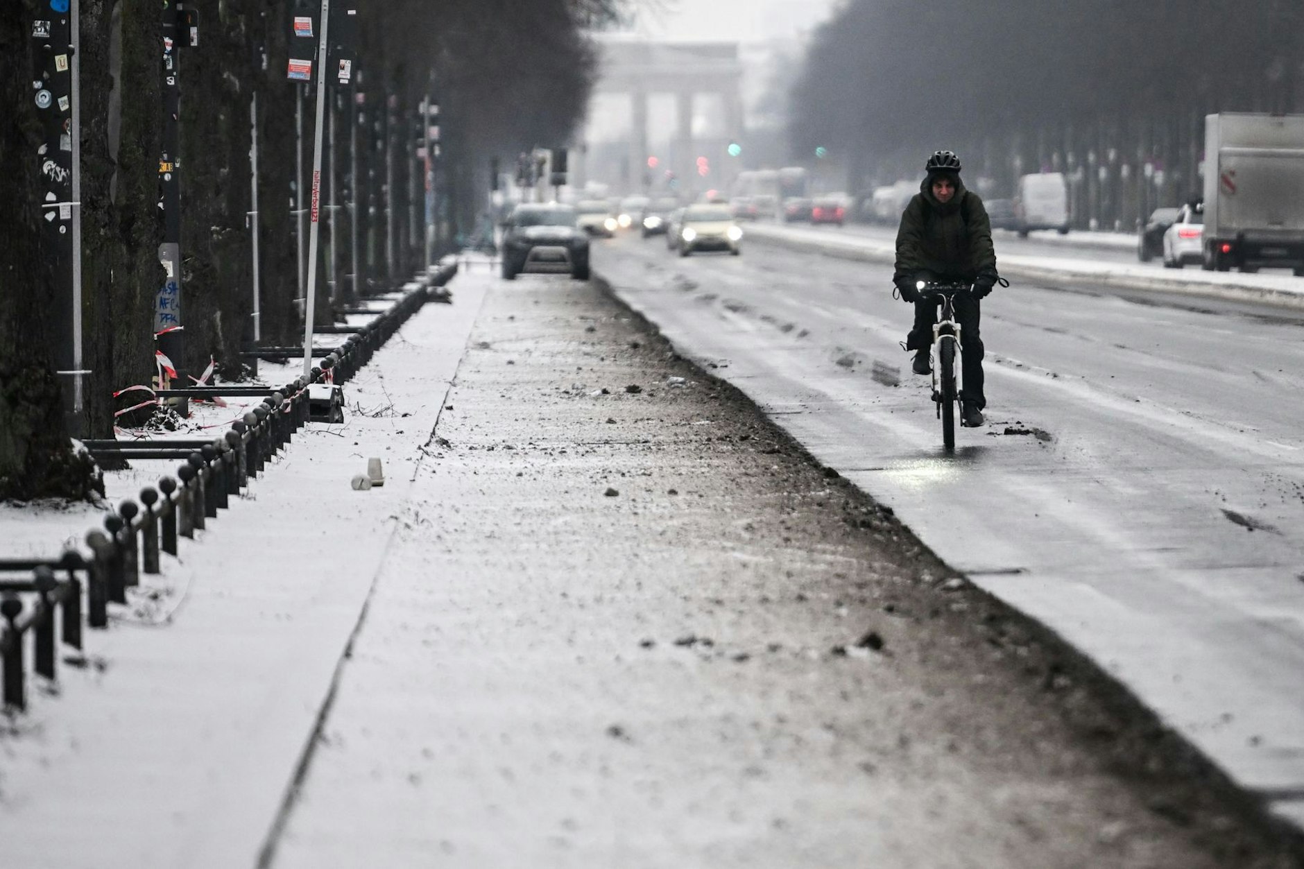 Die winterlichen Temperaturen dürften Berlin noch eine Weile erhalten bleiben – die Nähe zum Kältehoch sorgen dafür, dass sich der Frühling so schnell nicht zeigt.