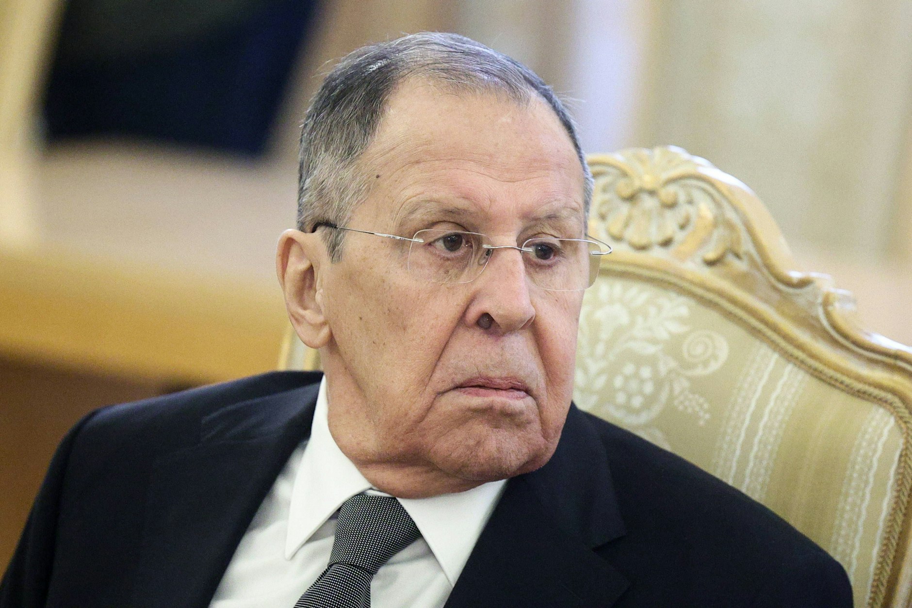 Russlands Außenminister Sergej Lawrow macht die Ukraine für den Angriff auf den russischen General veerantwortlich.