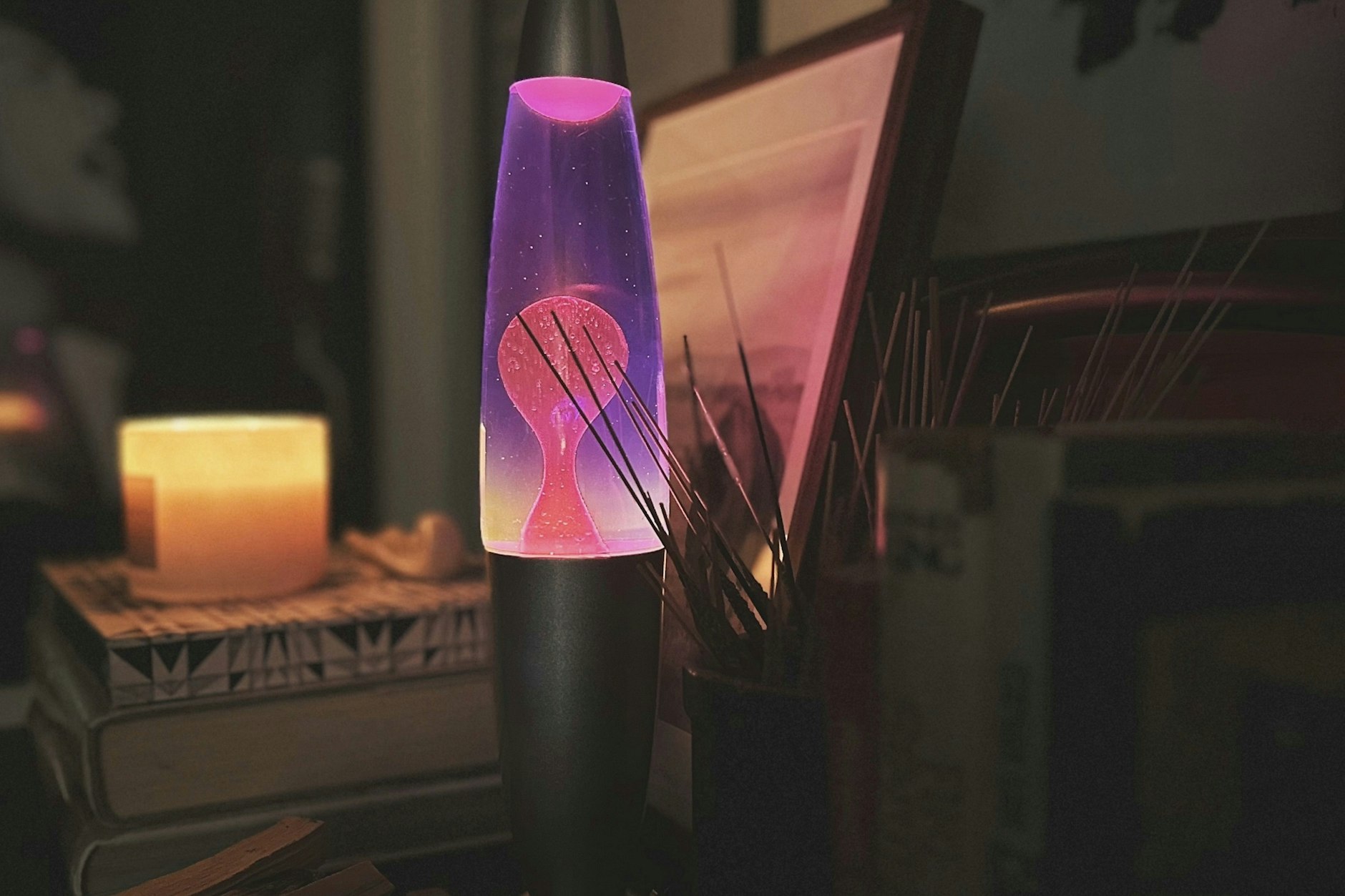 Als die Lavalampe schlappmachte, wurde es noch kälter – und dunkler.