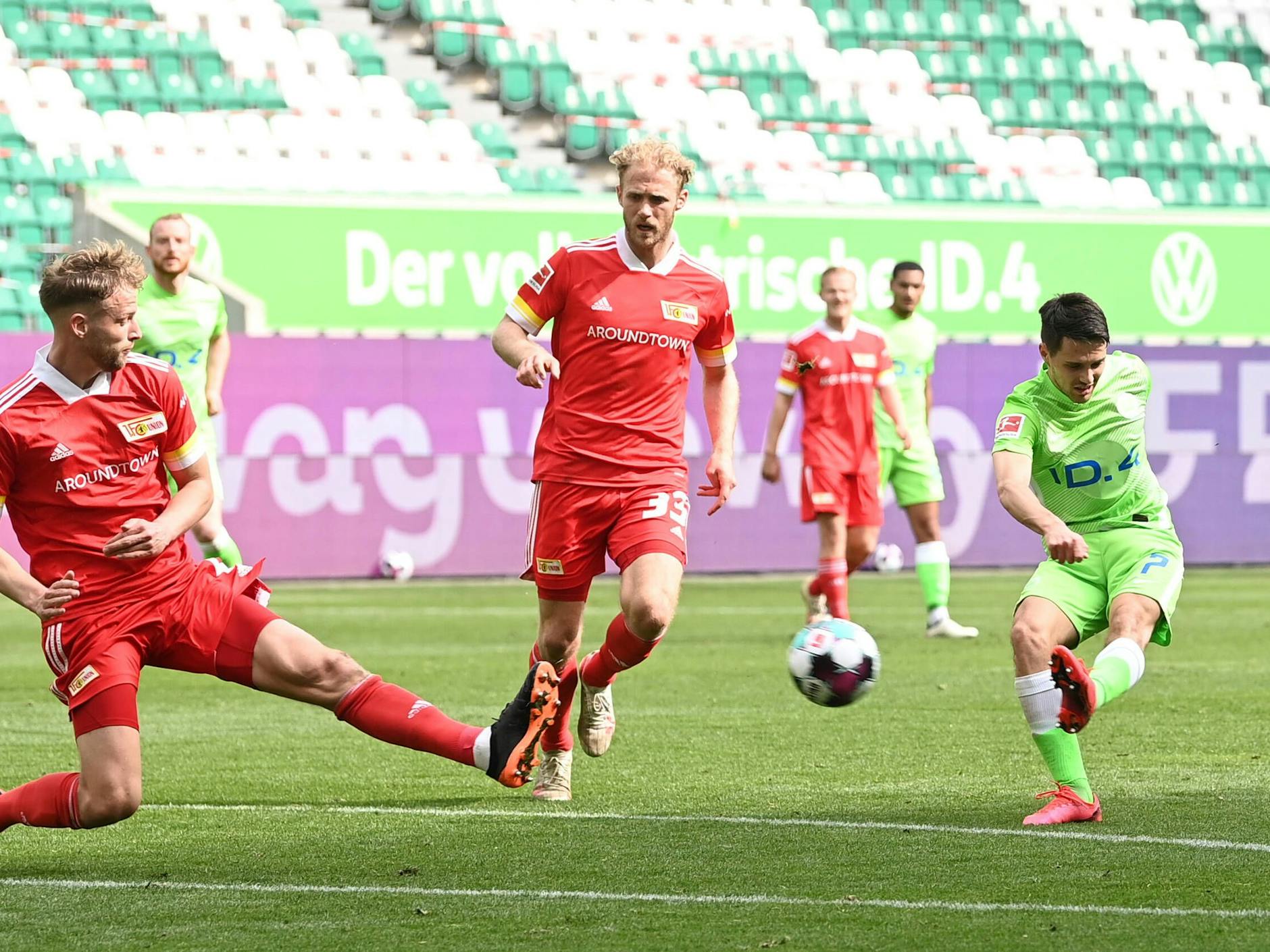 Im Mai 2021 schoss der Ex-Wolfsburger Josip Brekalo den 1. FC Union mit einem Hattrick zum 3:0 ab.