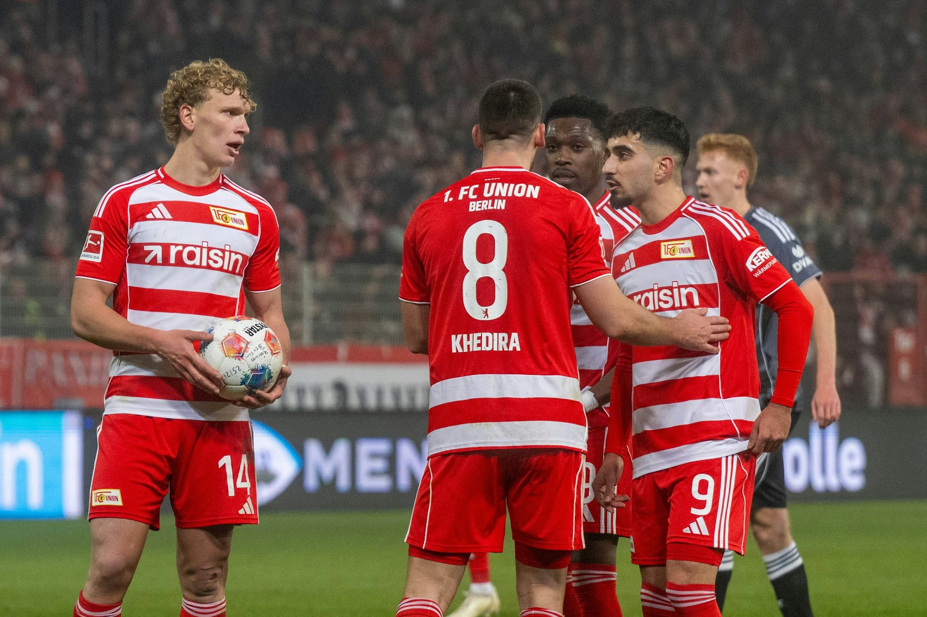 Livan Burcu (r.) spielte insgesamt sieben Jahre in der Jugendabteilung von Eintracht Frankfurt, wechselte 2024 zum 1. FC Union Berlin.