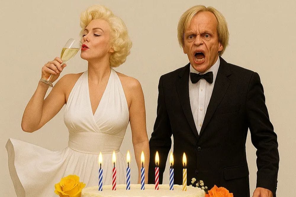 Zwei Legenden. Ein Abend. Kein Halten mehr. Wenn Ikonen sprechen, wird Theater zur Explosion. Anschauen!