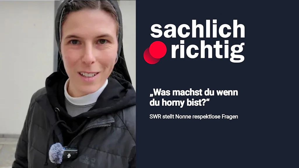 SWR stellt Nonne respektlose Frage