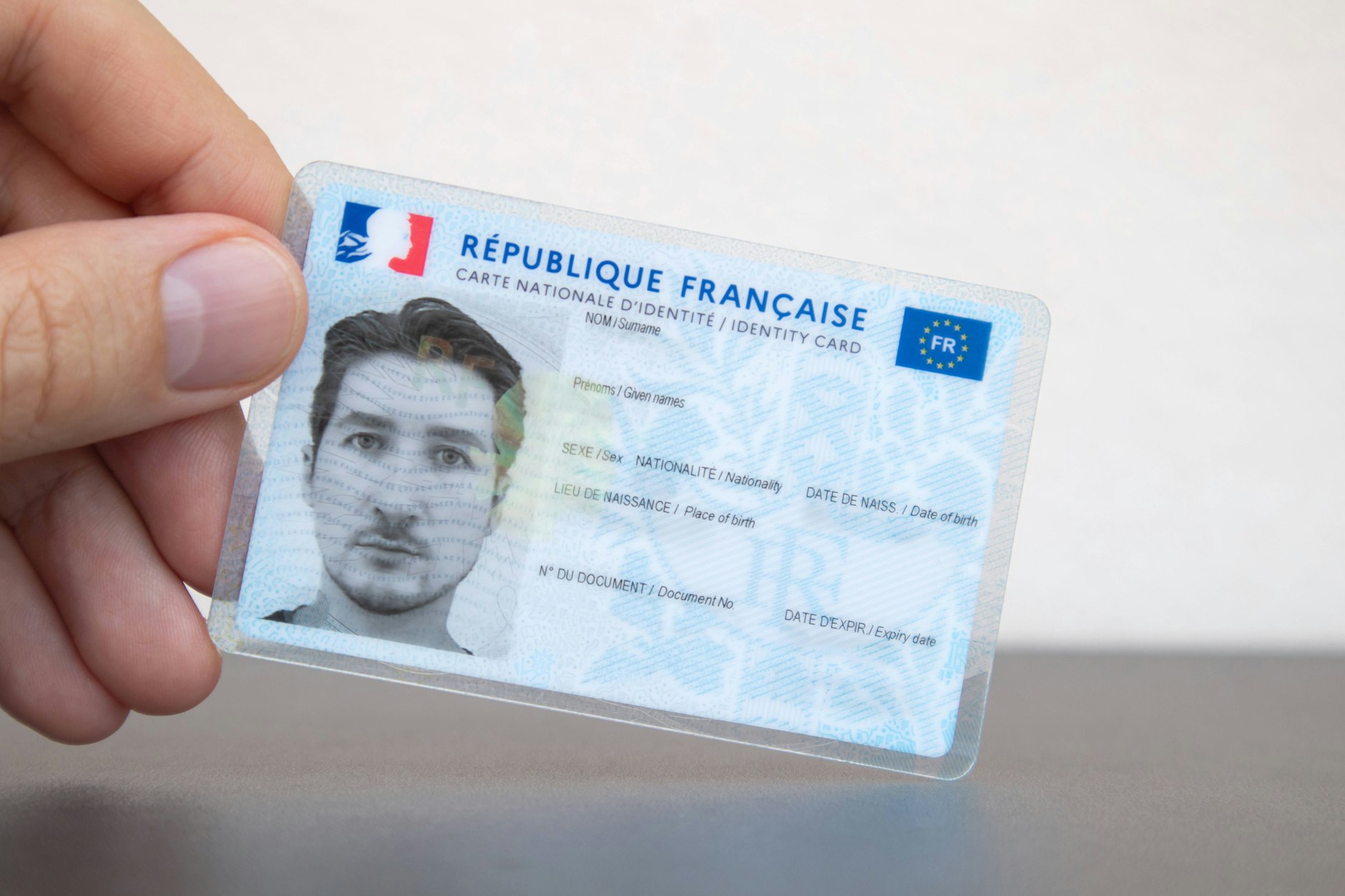 Der Personalausweis in Frankreich ist kostenlos.