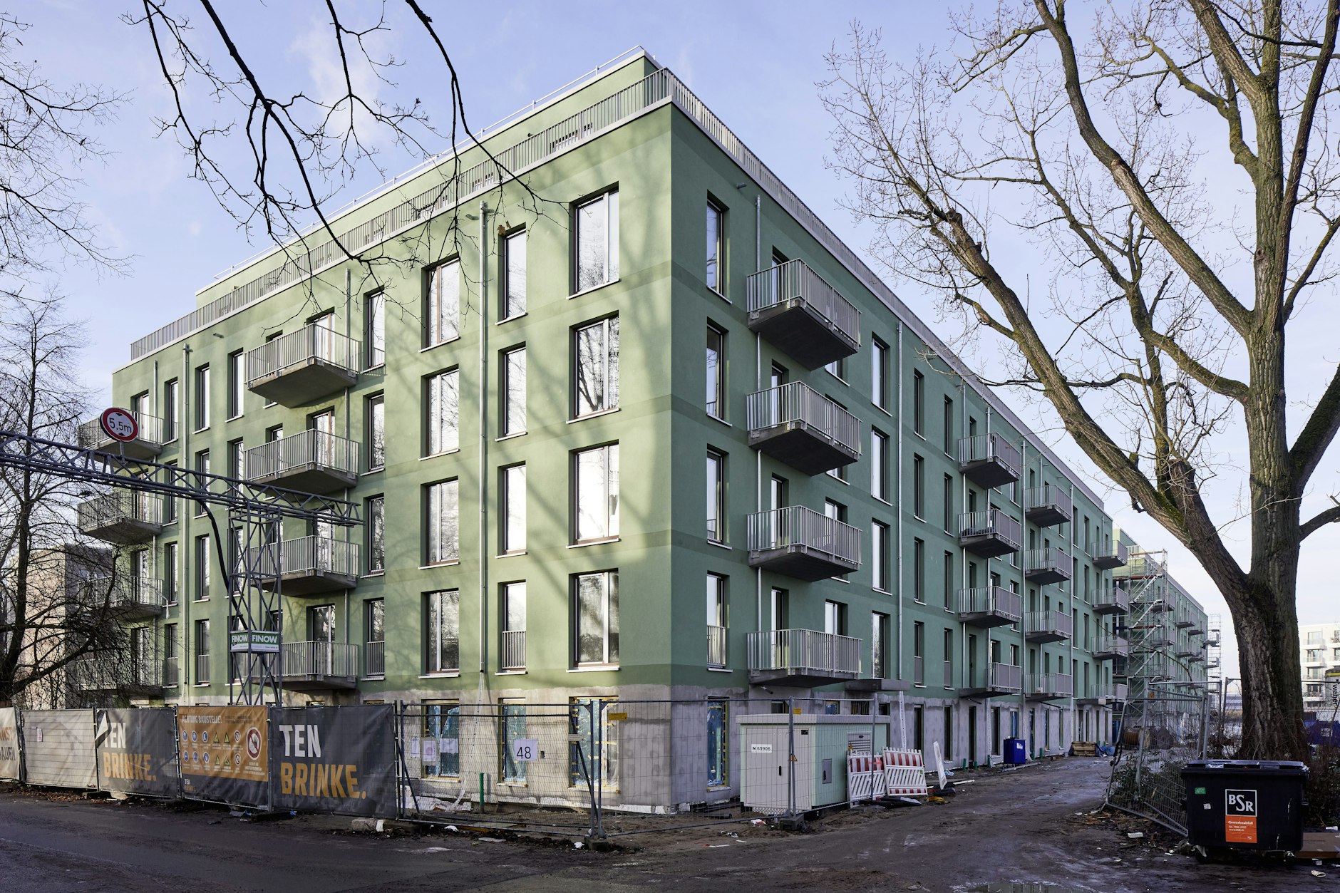 Ab März erfolgt die Vermietung von 148 Wohnungen in der Huronseestraße (Berlin-Friedrichsfelde).