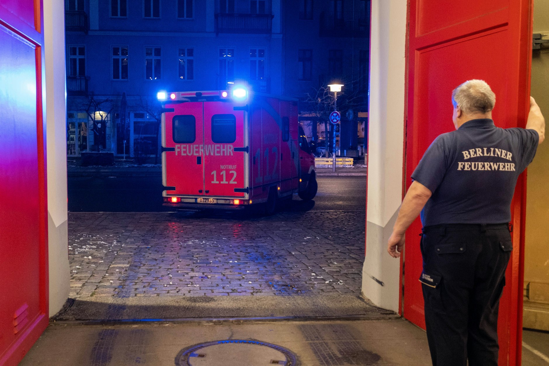Die Berufsfeuerwehr in der Oderberger Straße gilt als zweitälteste in Deutschland.