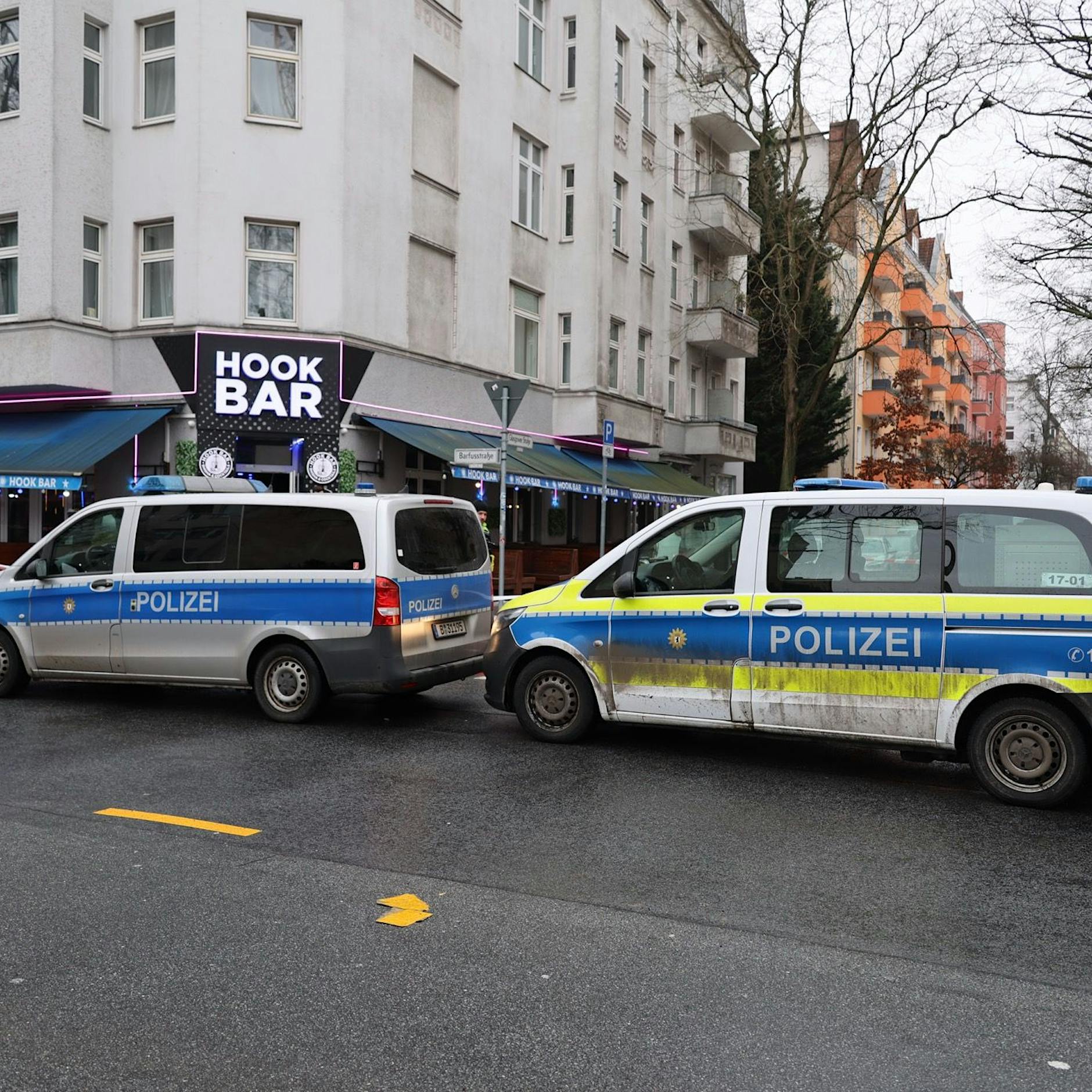 Auf Shisha-Bar geschossen, ein Gast verletzt