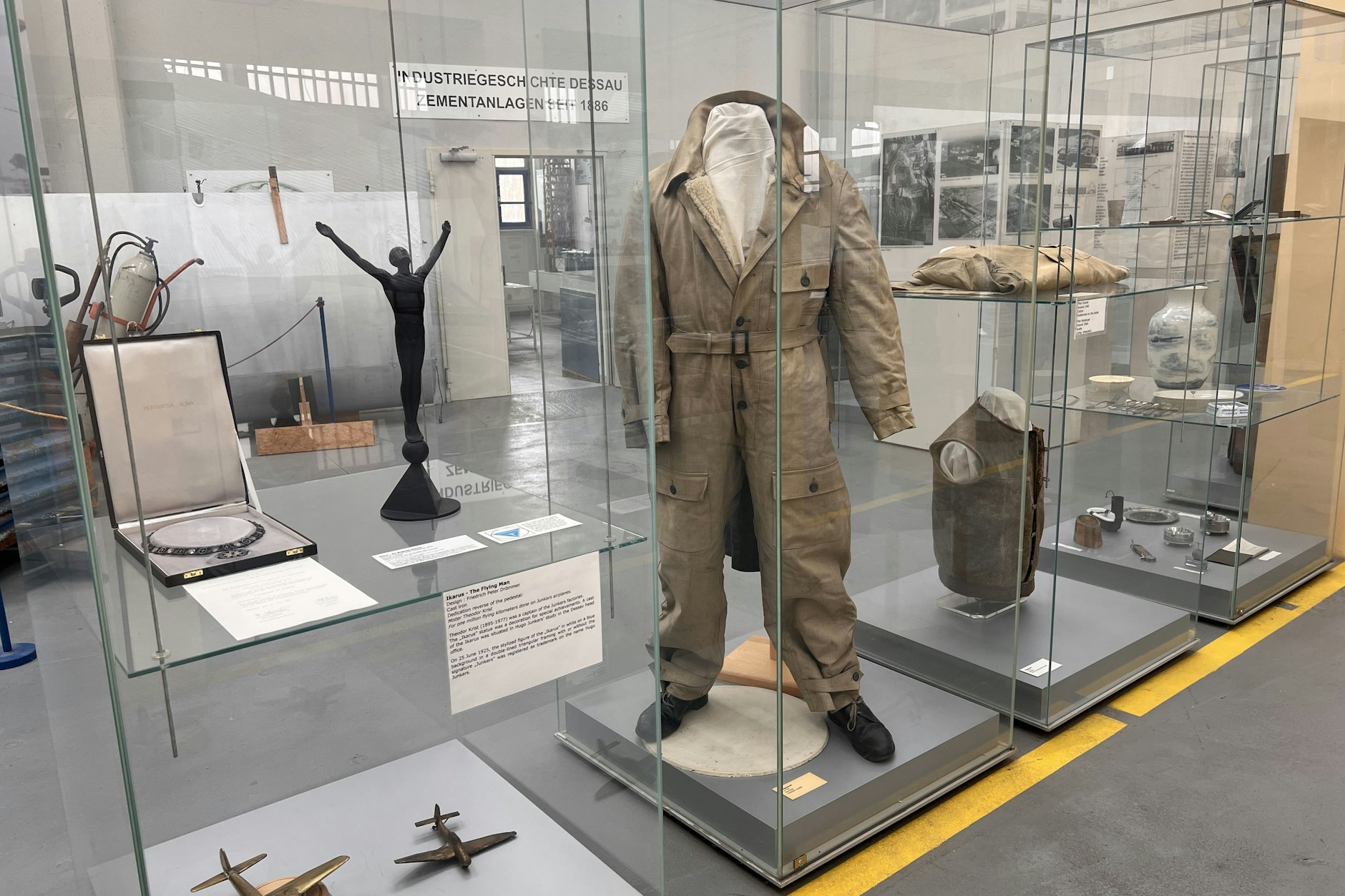 In Dessau gibt es Exponate aus mehr als 100 Jahren Geschichte der zivilen Luftfahrt zu sehen.