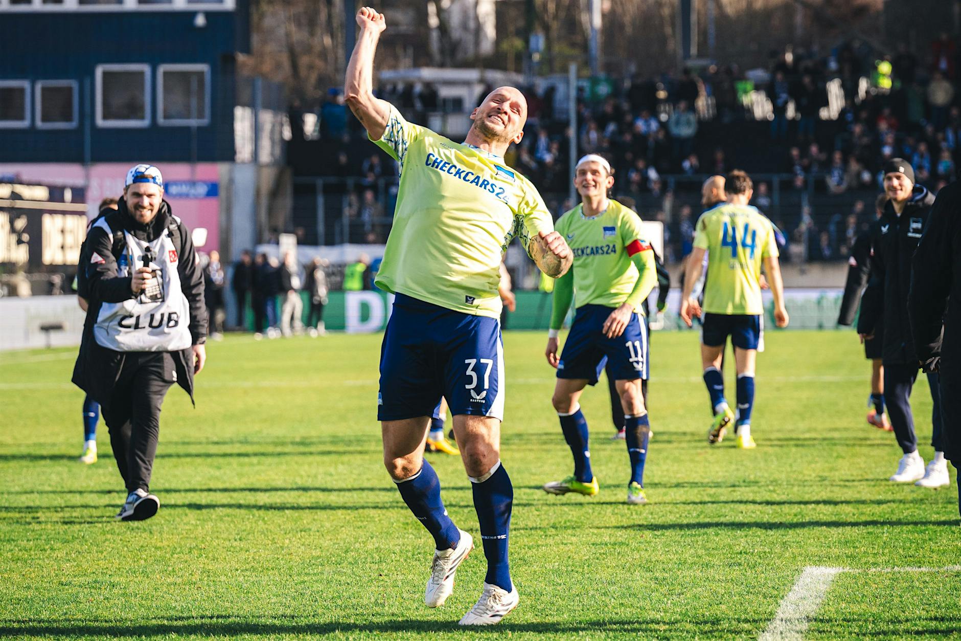 Hertha-Torschütze Leistner kommt vom Klo in die Startelf