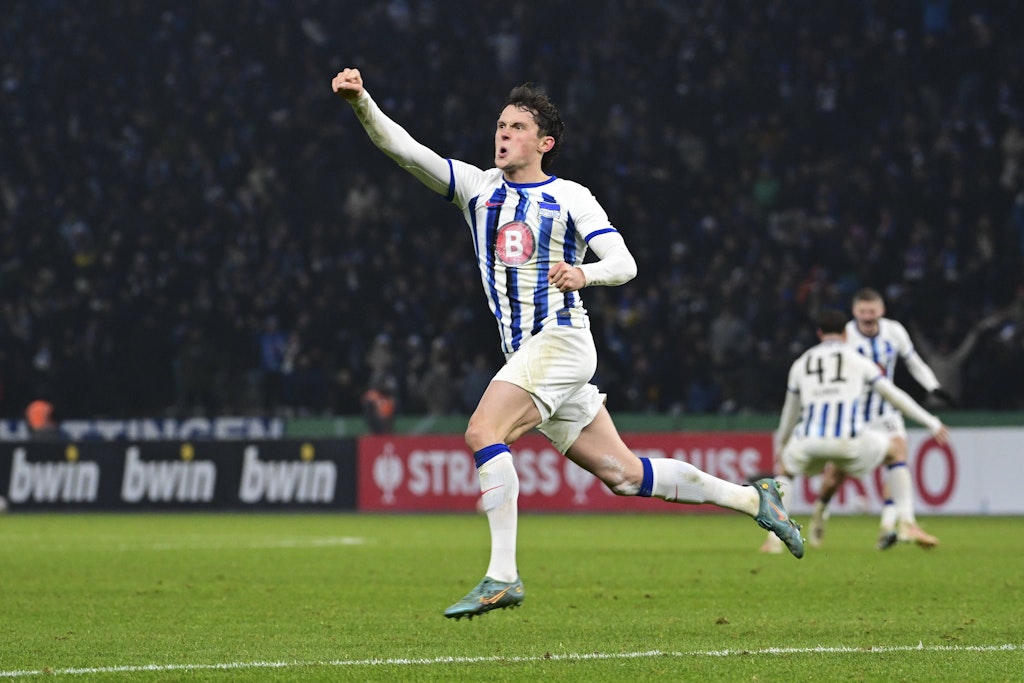 Hertha BSC im DFB-Pokal: Fürs Halbfinale „muss ganz Berlin blau-weiß sein“
