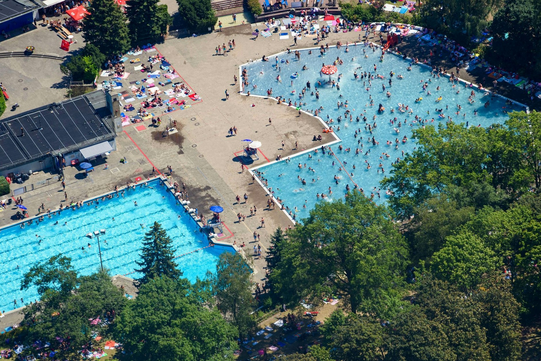 Das Sommerbad Mariendorf muss saniert werden.