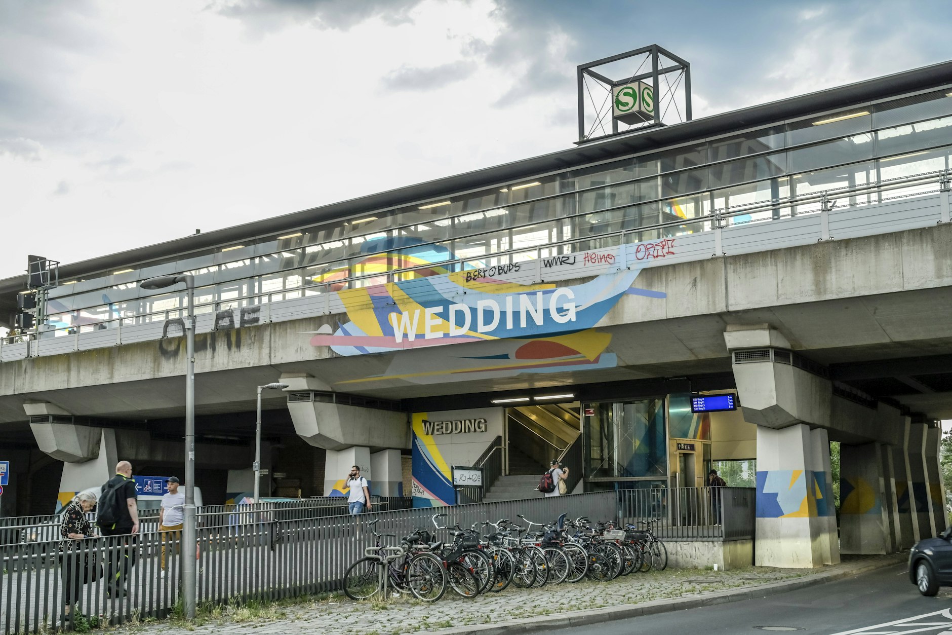 Der S-Bahnhof Wedding wird nach Silvester-Vandalismus endlich wieder von der Ringbahn angefahren.