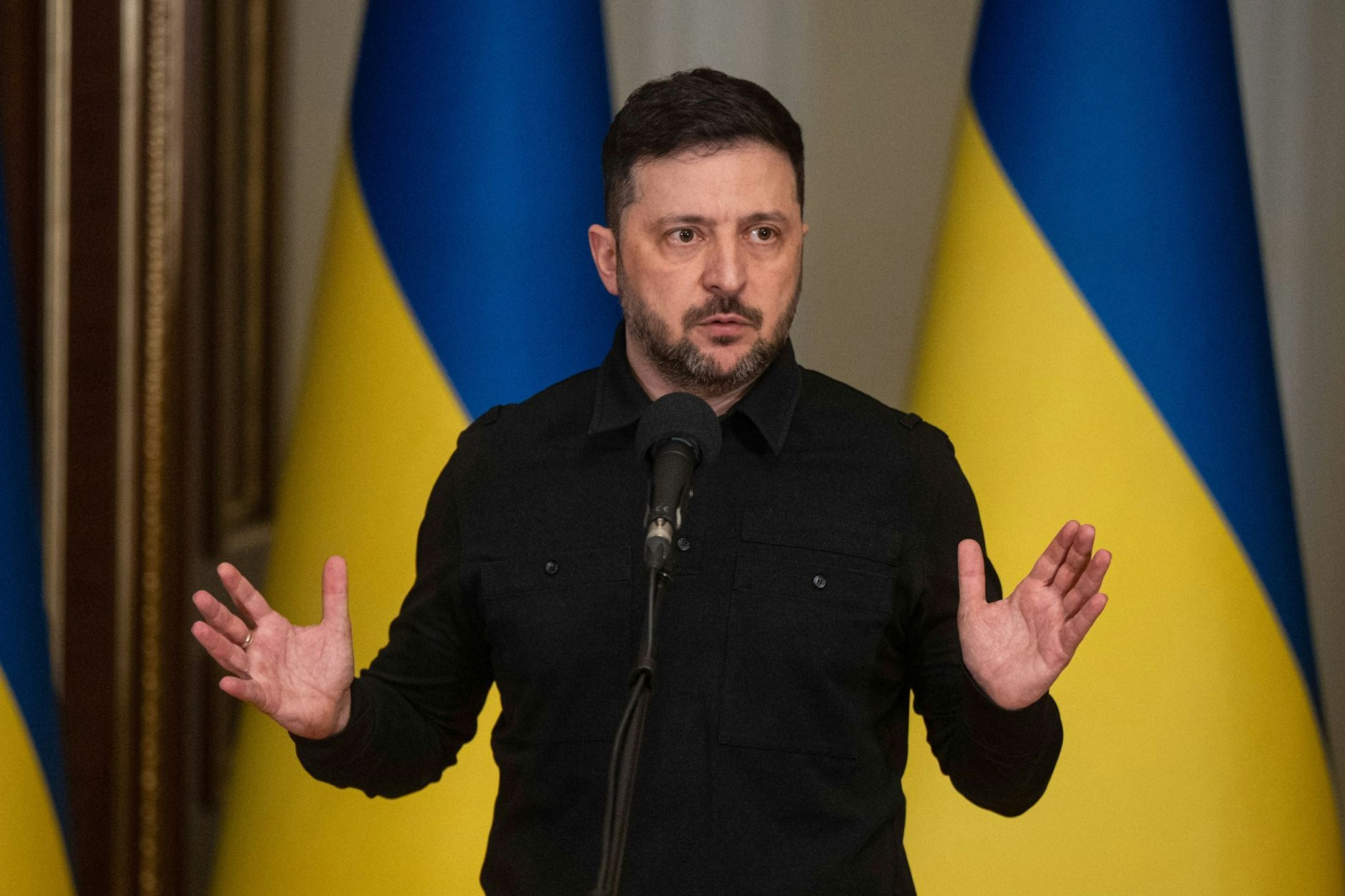 Der ukrainische Präsident Wolodymyr Selenskyj