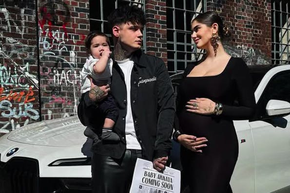 Im Mai vergangenen Jahres war Lisa noch schwanger, freute sich mit Akka auf das Baby