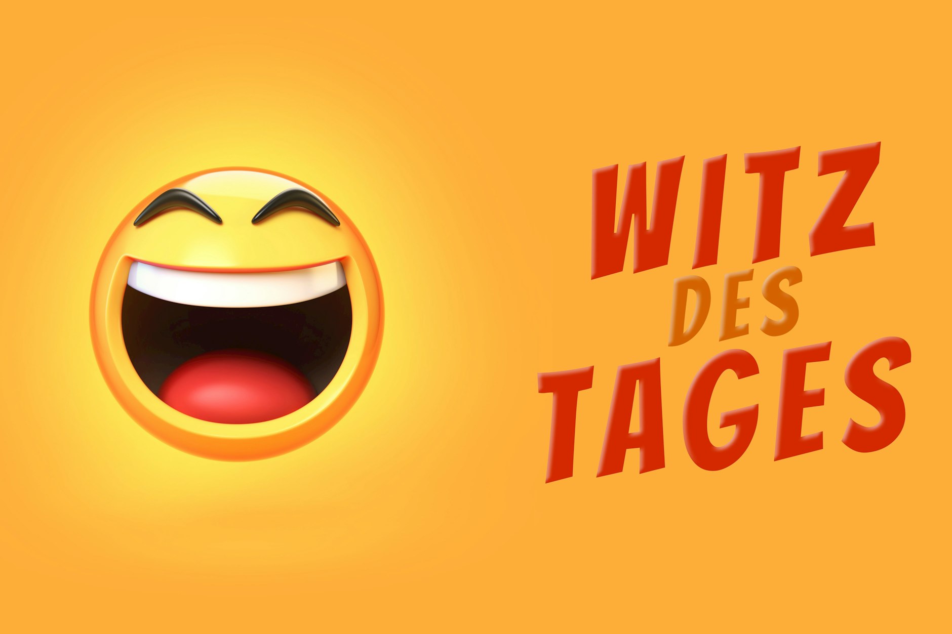 Bereit für etwas Humor? In unserer Rubrik Witz des Tages finden Sie gleich drei lustige Witze – so schicken wir Sie jeden Tag mit Spaß in den neuen Tag.