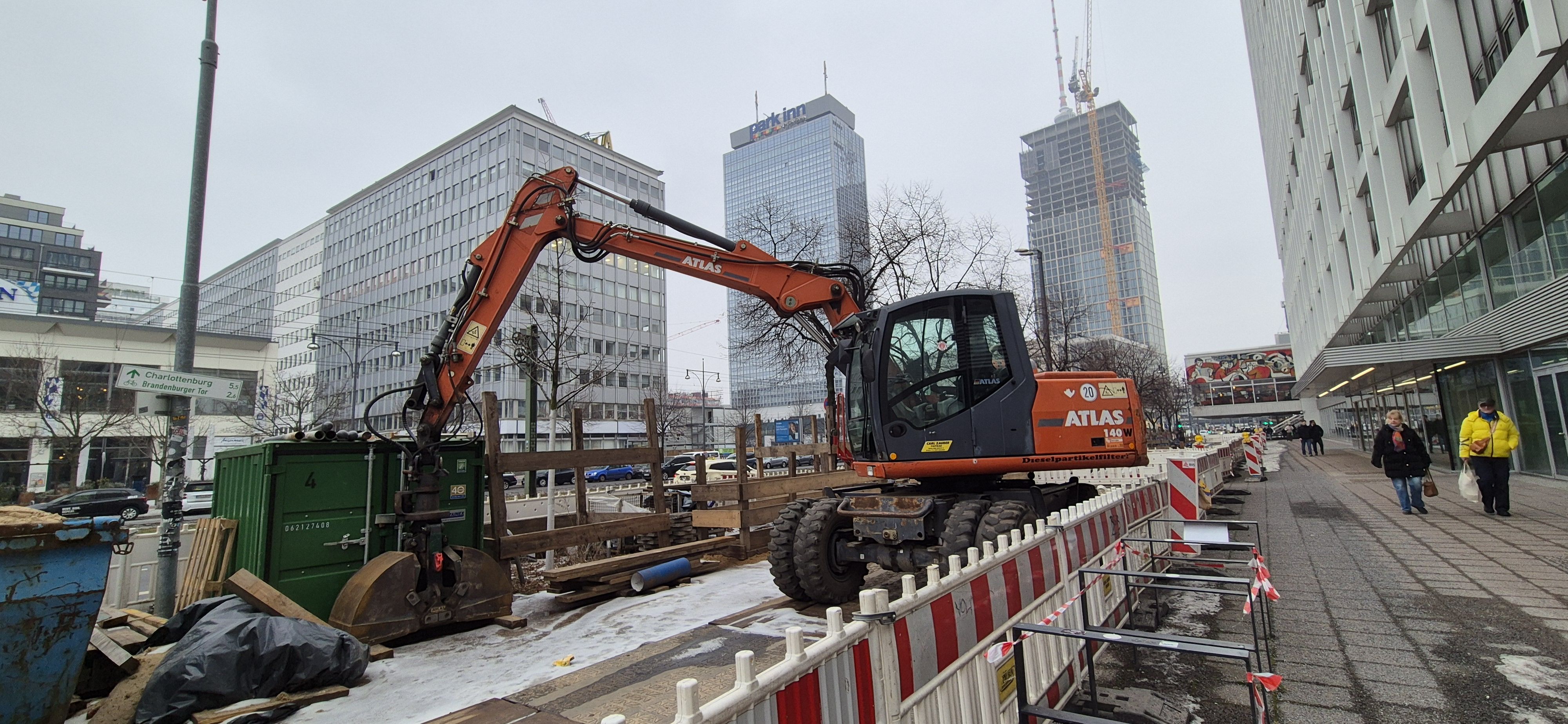 Baggerhersteller Atlas in die Insolvenz gerutscht