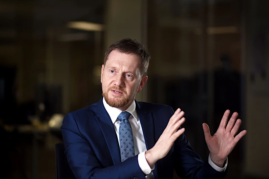 „Der Begriff Brandmauer hilft nicht weiter“, glaubt der sächsische Ministerpräsident Michael Kretschmer.