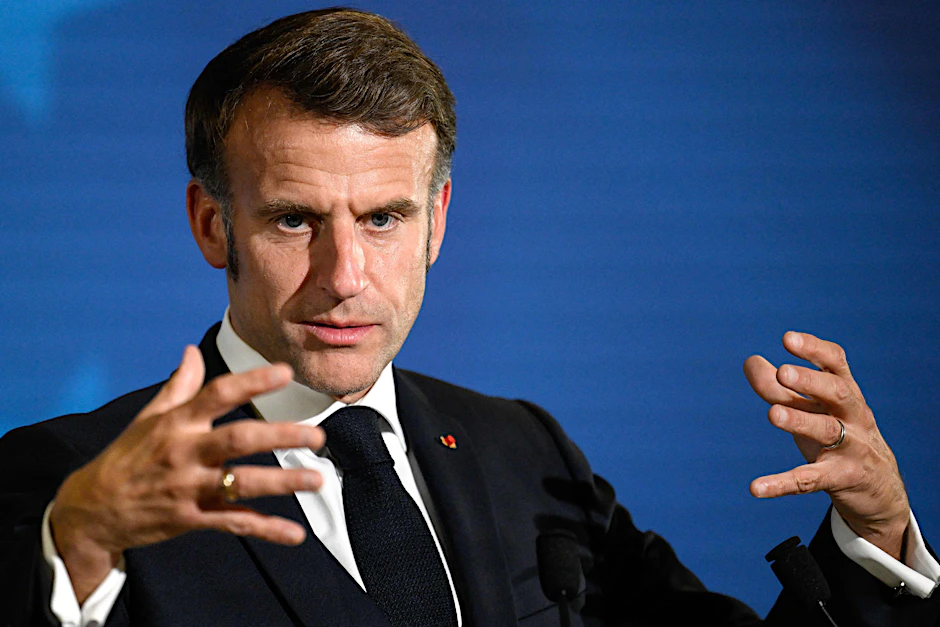 Frankreichs Präsident Macron hat ein Programm zur nuklearen Aufrüstung angekündigt.