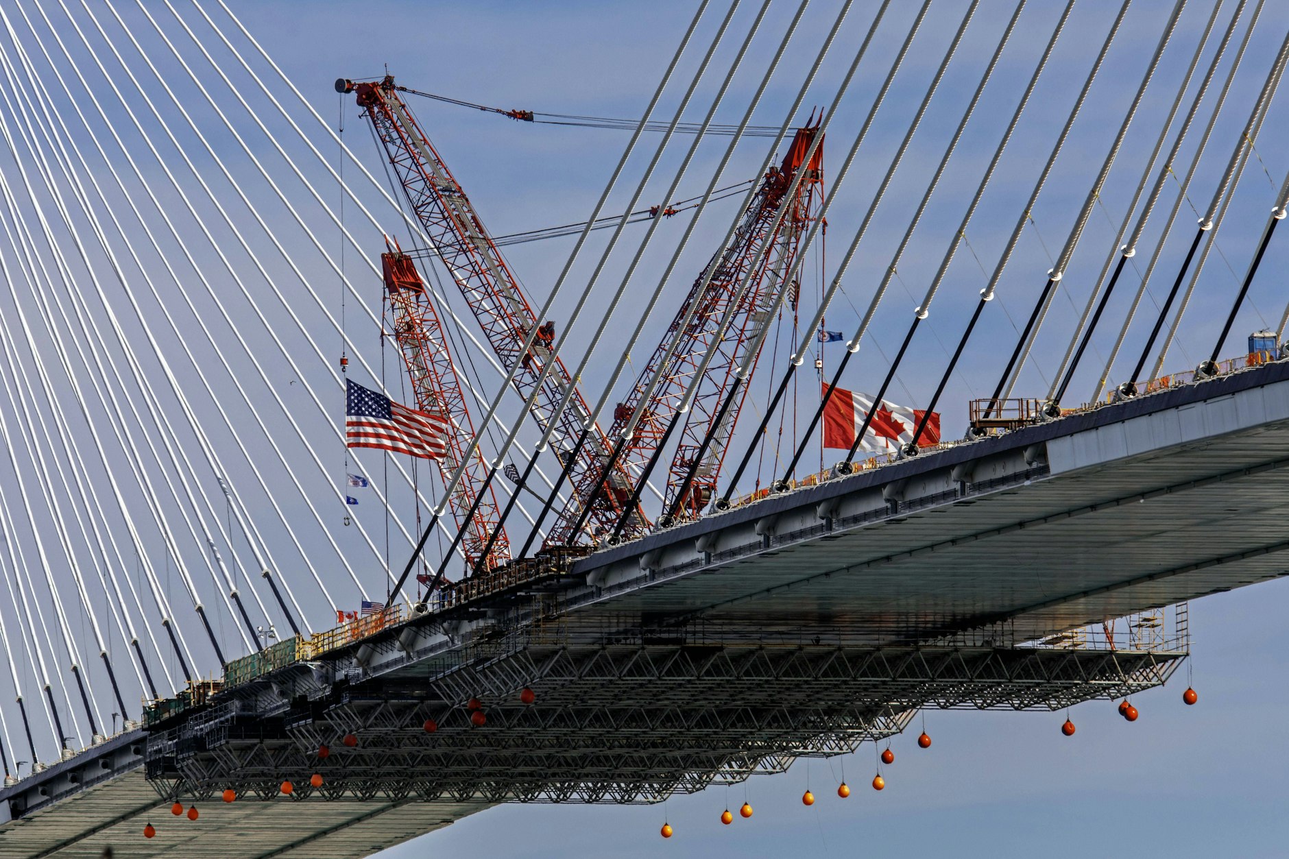 US-Präsident Donald Trump will die 2026 geplante Eröffnung der Gordie-Howe-Brücke verhindern.