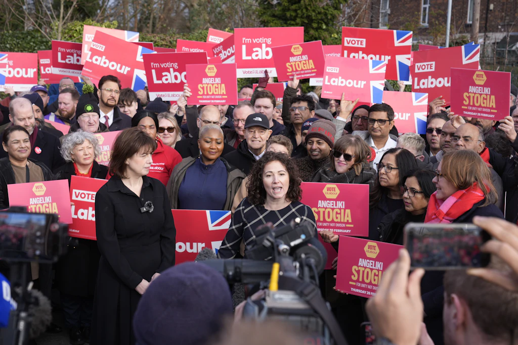 Labour-Kandidatin Angeliki Stogia