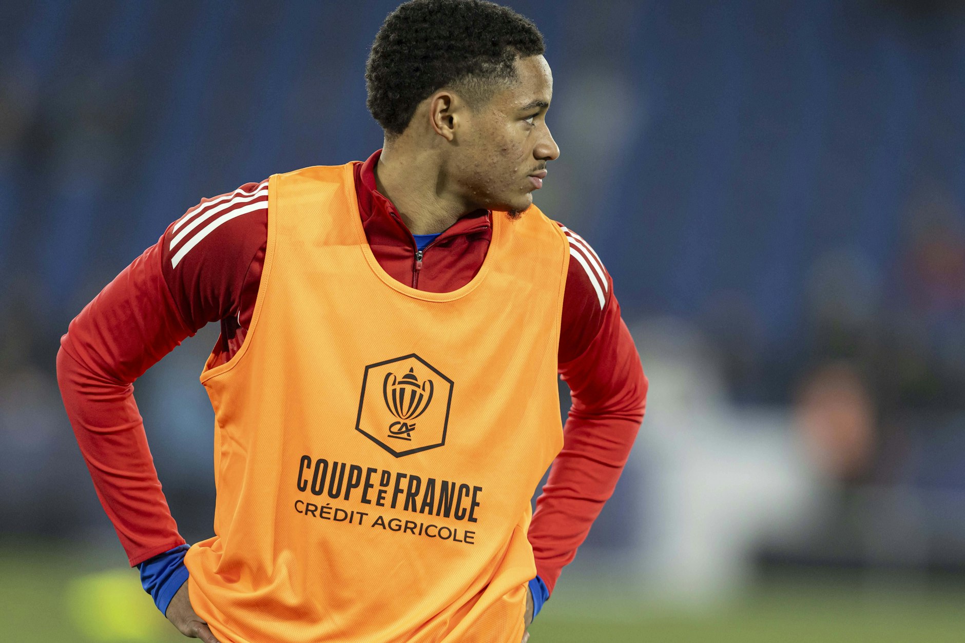 Wo bin ich jetzt gelandet? Der Ex-Union-Stürmer David Fofana gehört weiter dem FC Chelsea, spielt aber jetzt in Straßburg.